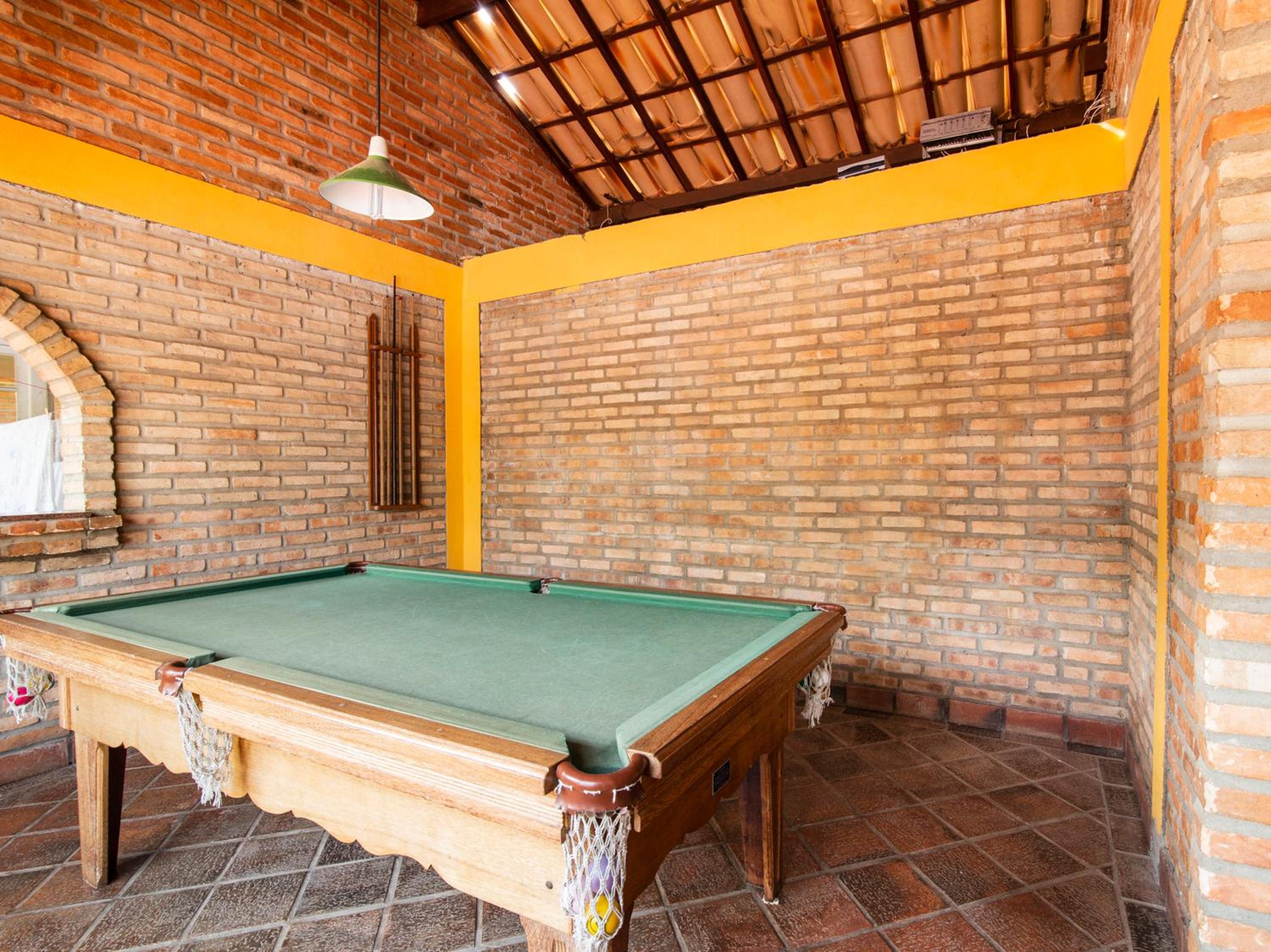outdoor BBQ area