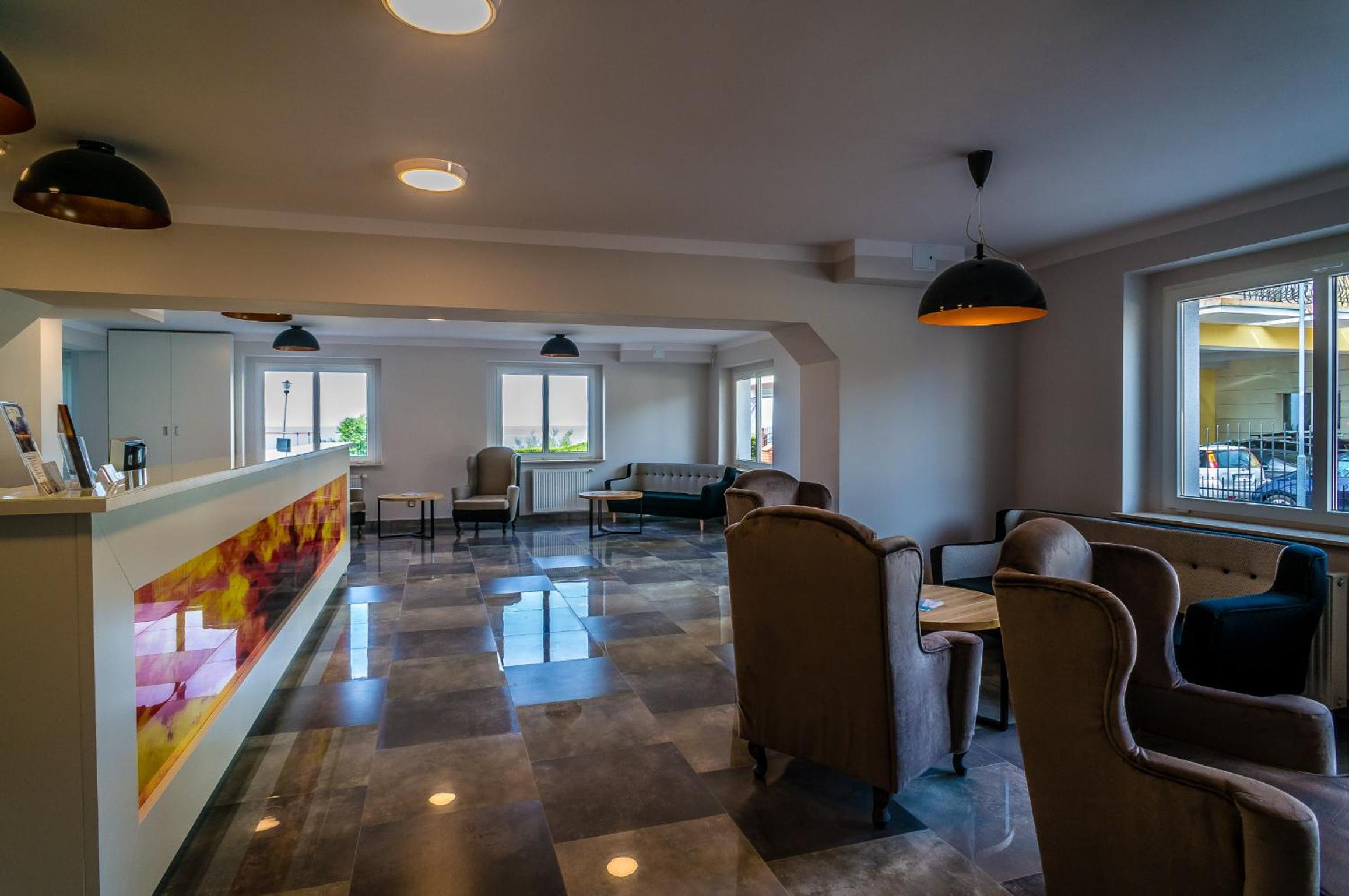 hotel reception