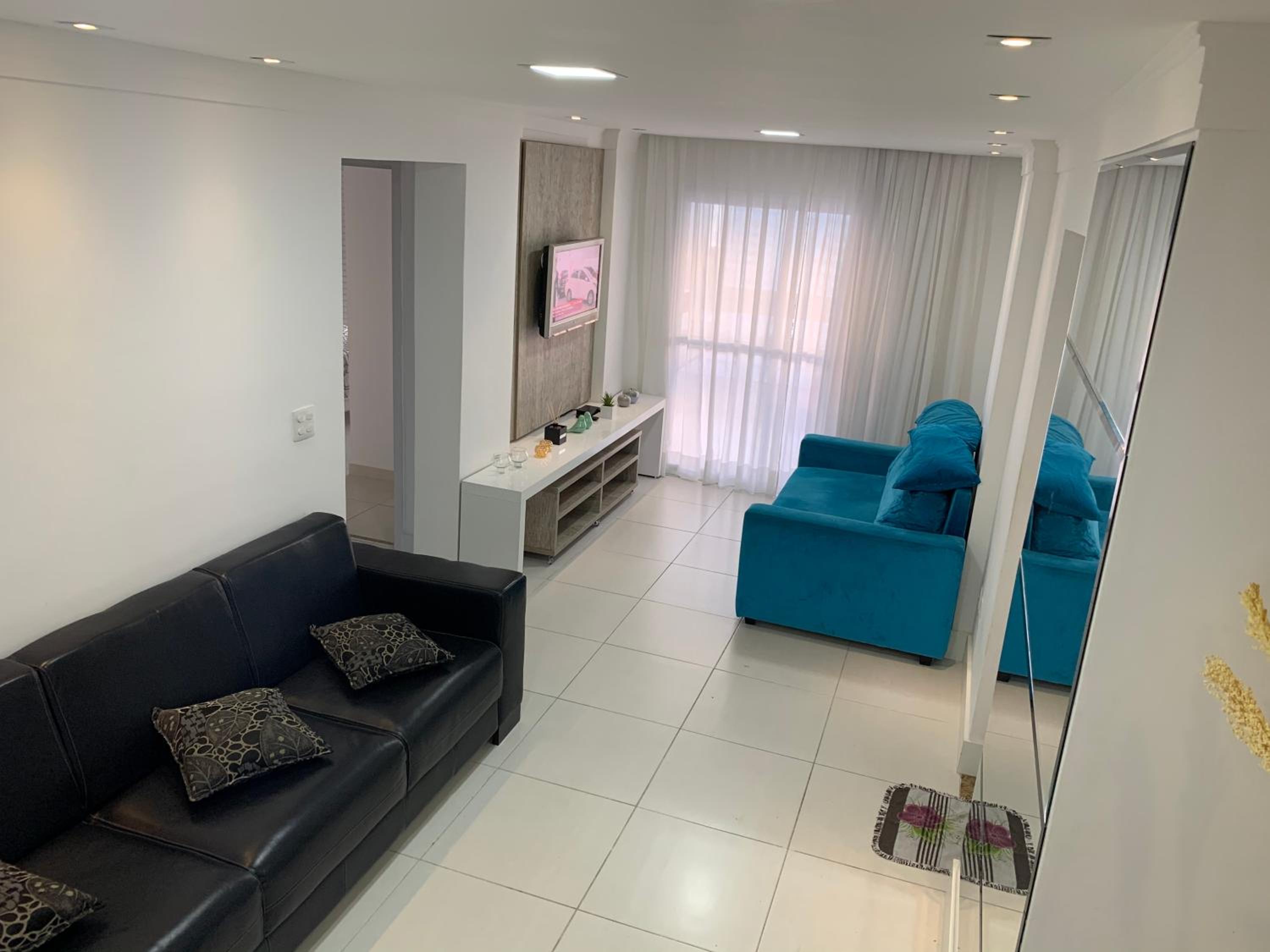 Último andar, varanda gourmet, vista da praia