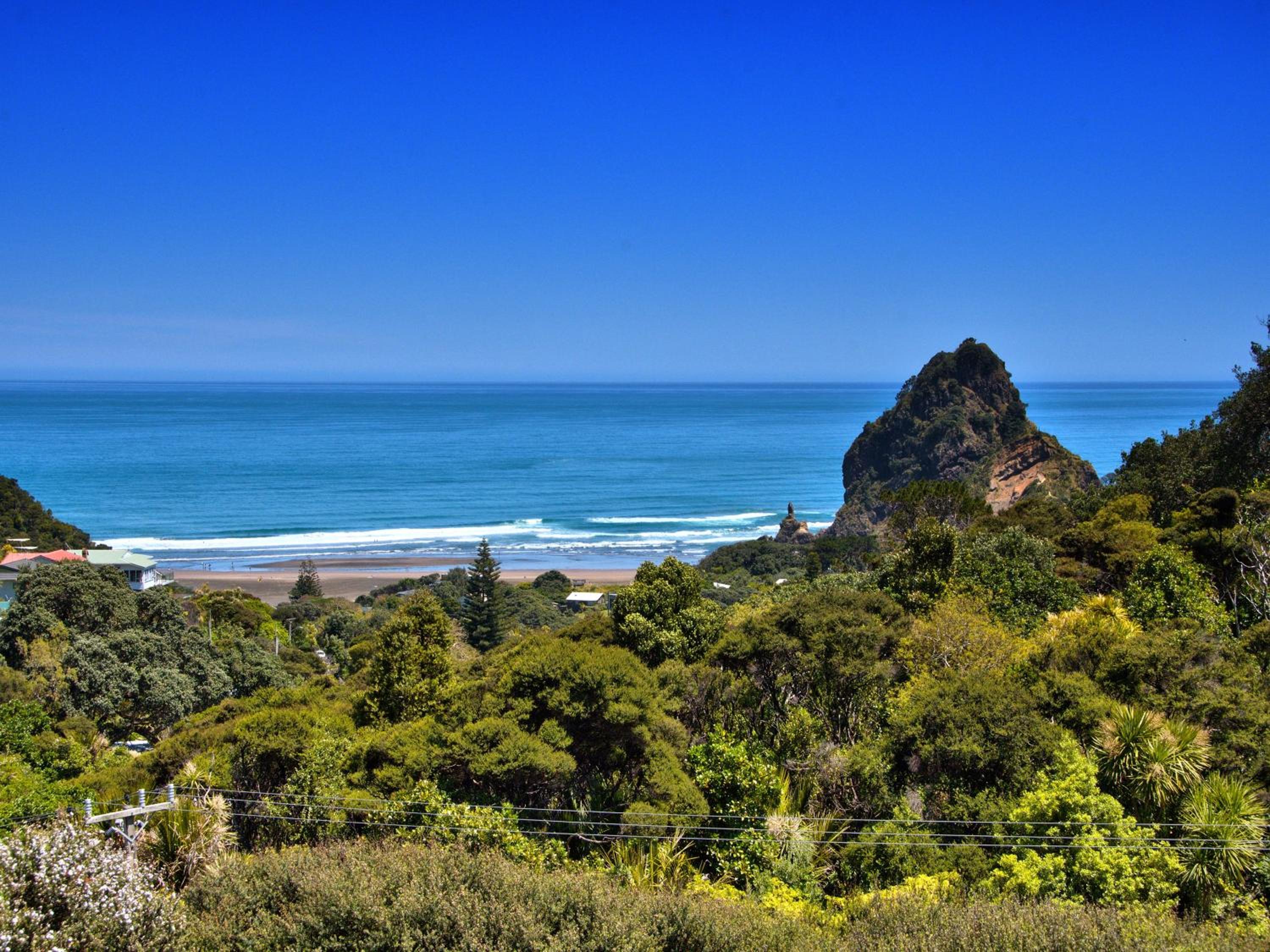 Seaview, Sun and Surf - Piha Holiday Home view 5