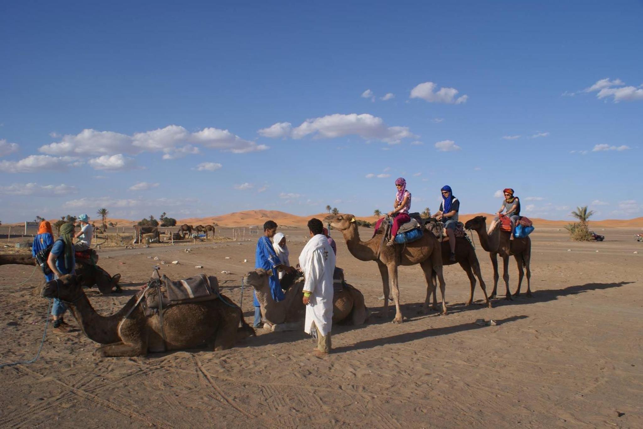 Moda Camp merzouga tours Quad Sunboarding ATV view 4