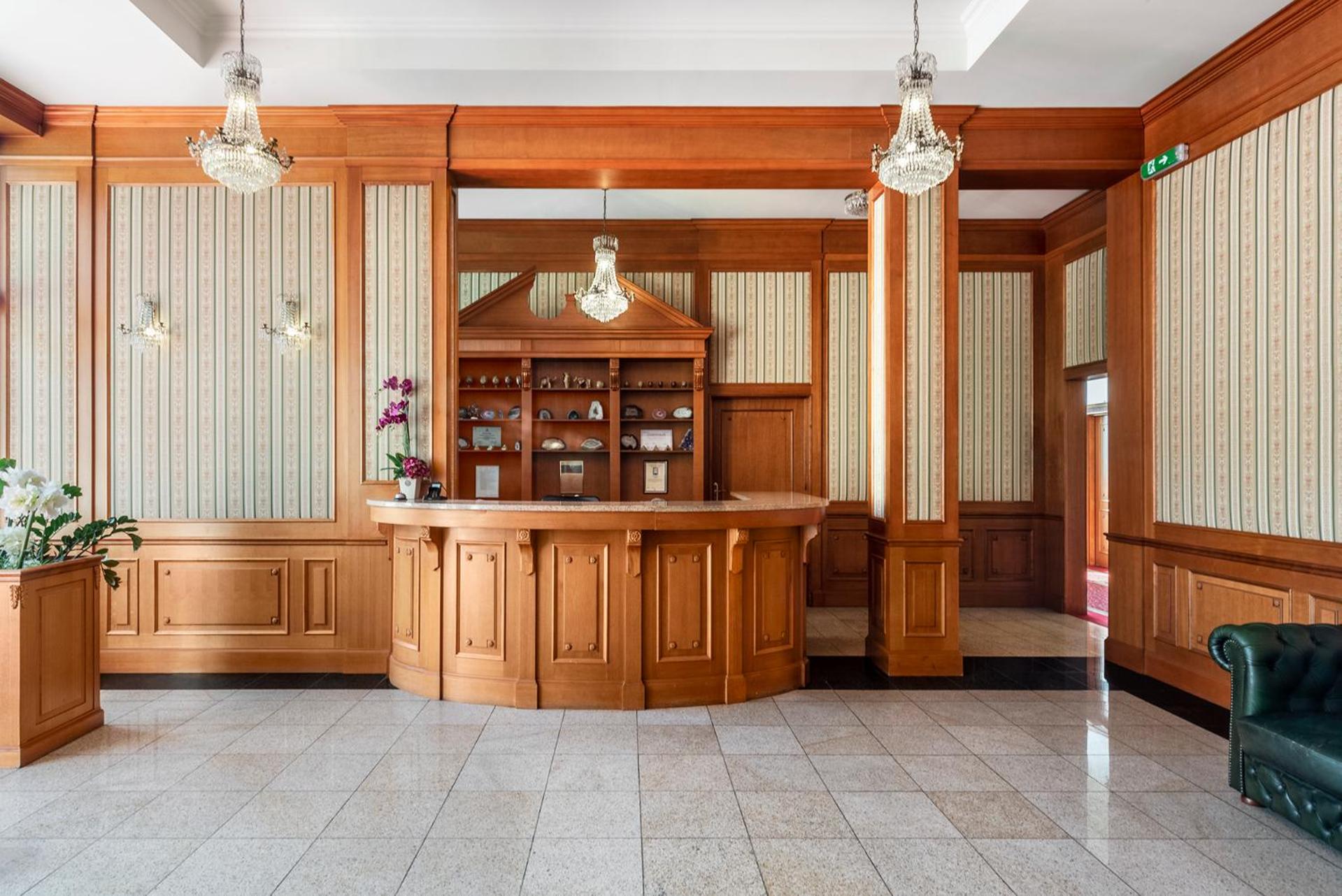 hotel reception