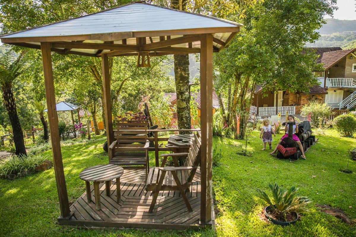 outdoor BBQ area