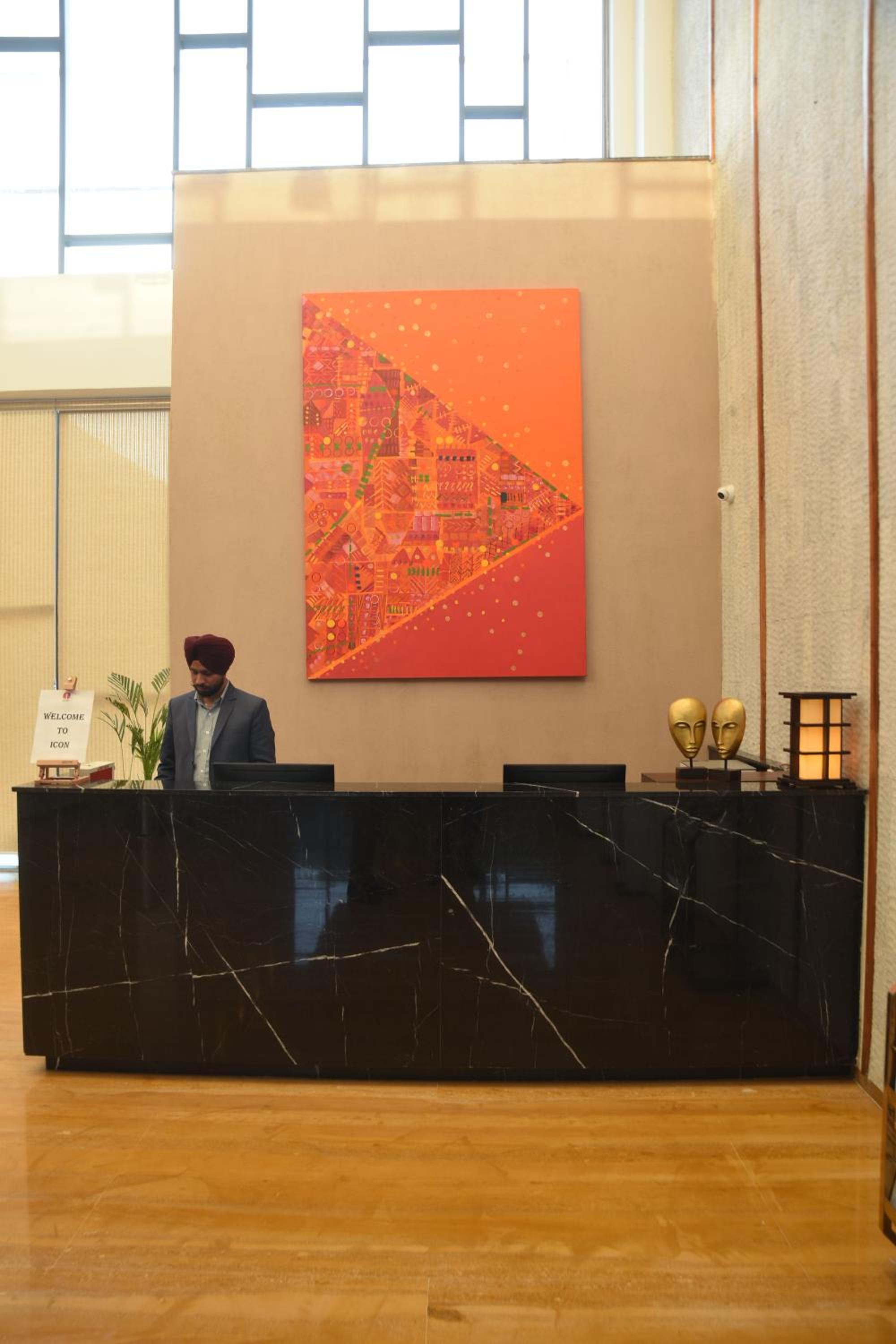 hotel reception