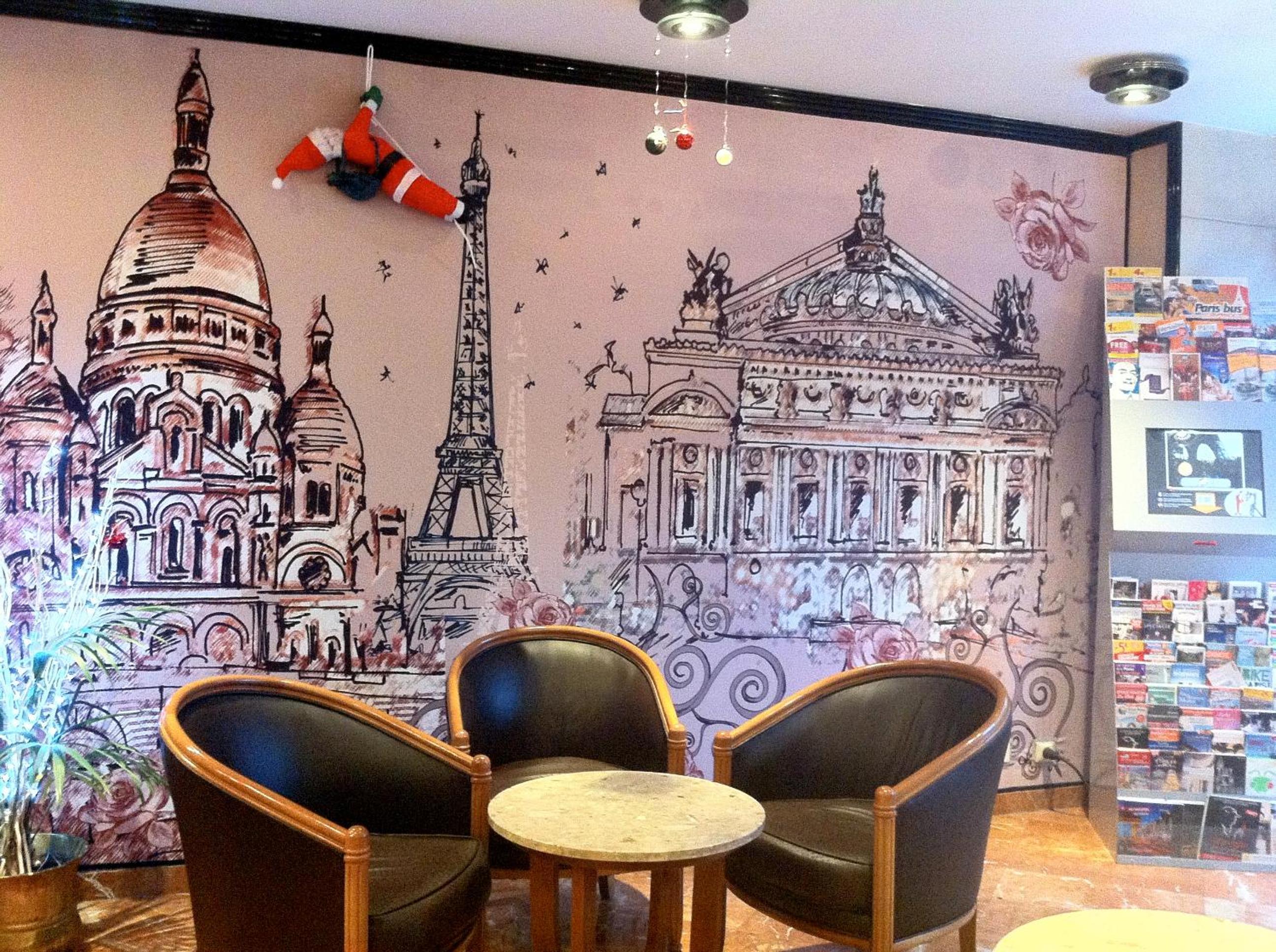 Hôtel Opera Lafayette en Paris — recepcion & lobby