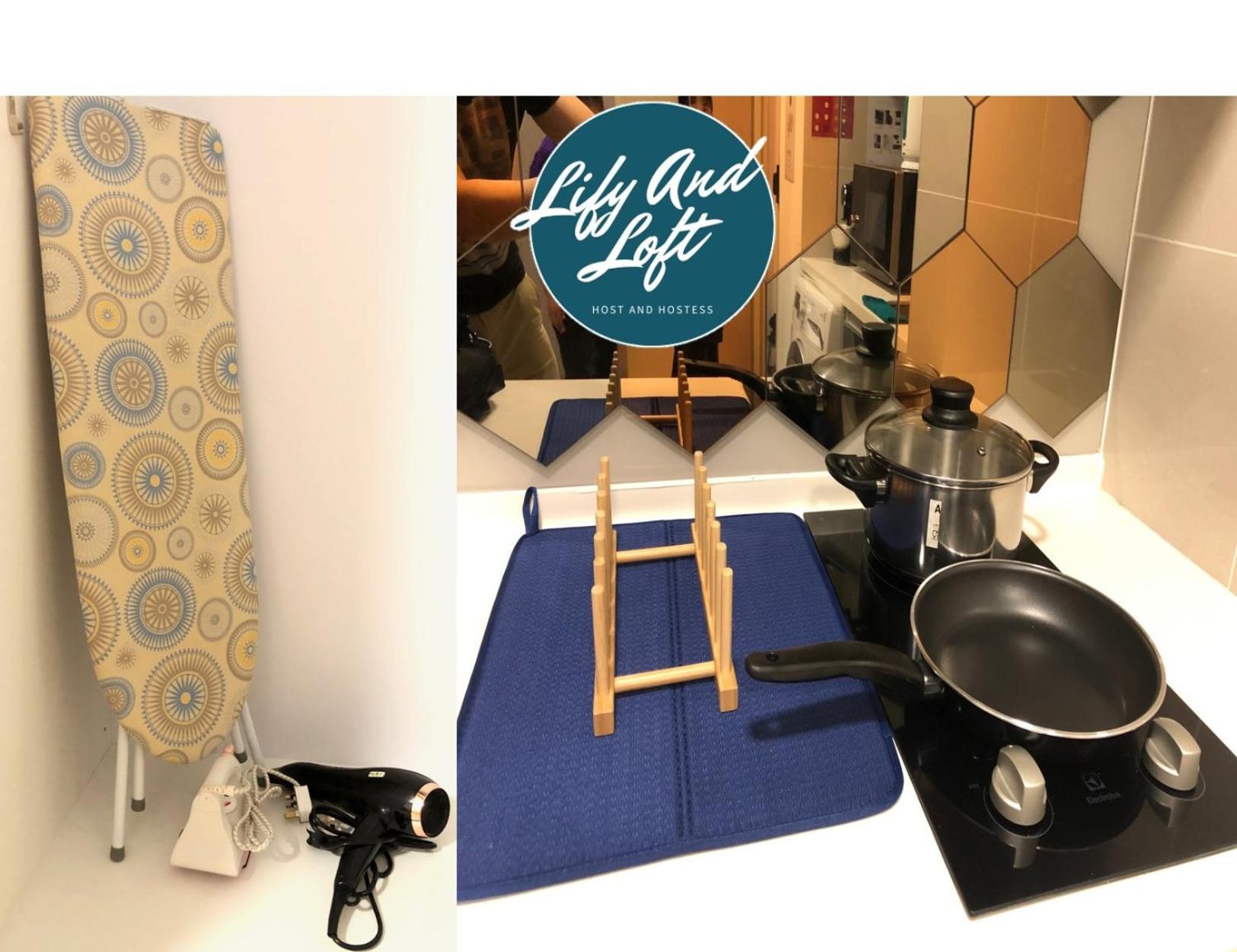 Lily and Loft - KL Gateway Bangsar LRT, WIFI, Netflix