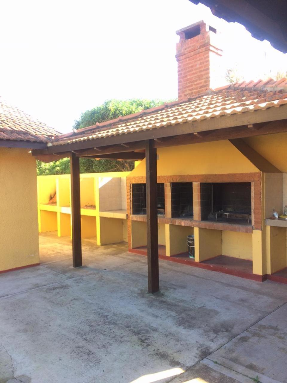 outdoor BBQ area