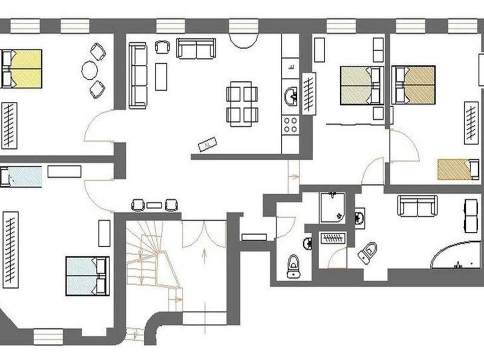 Riga Old City - 4 Bedroom Apartment view 2