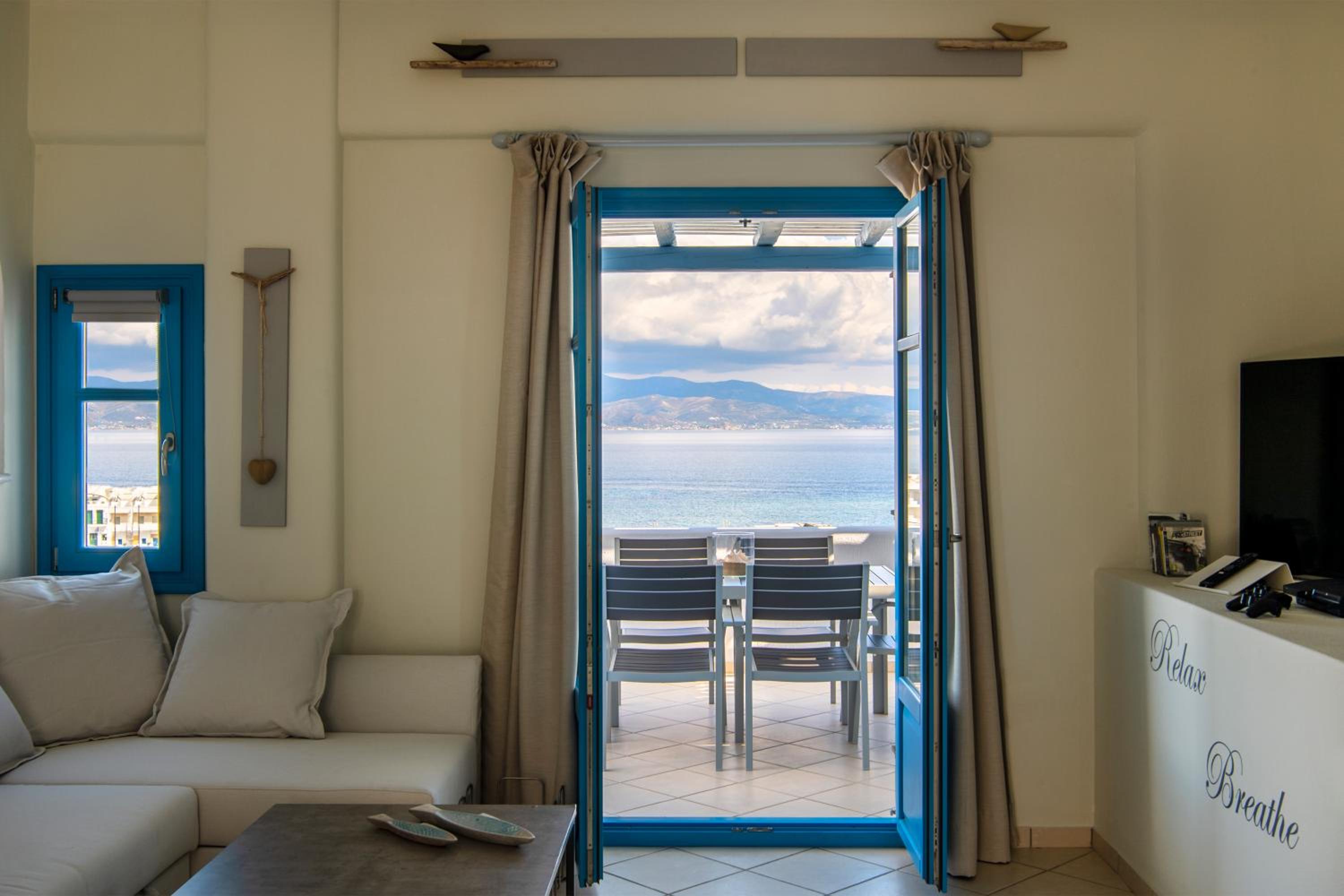 SPLASH with amazing Sea Views in Piso Livadi view 3