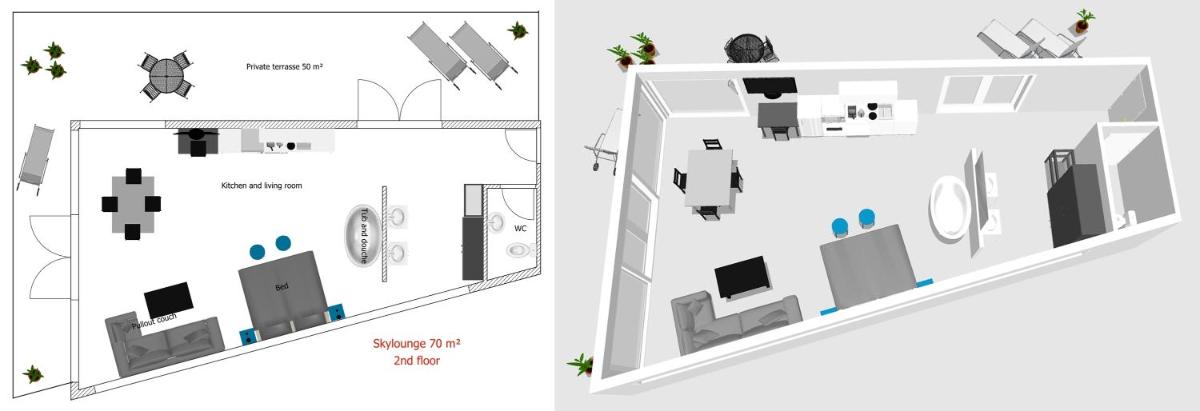 Room 4 & 5 Apartments