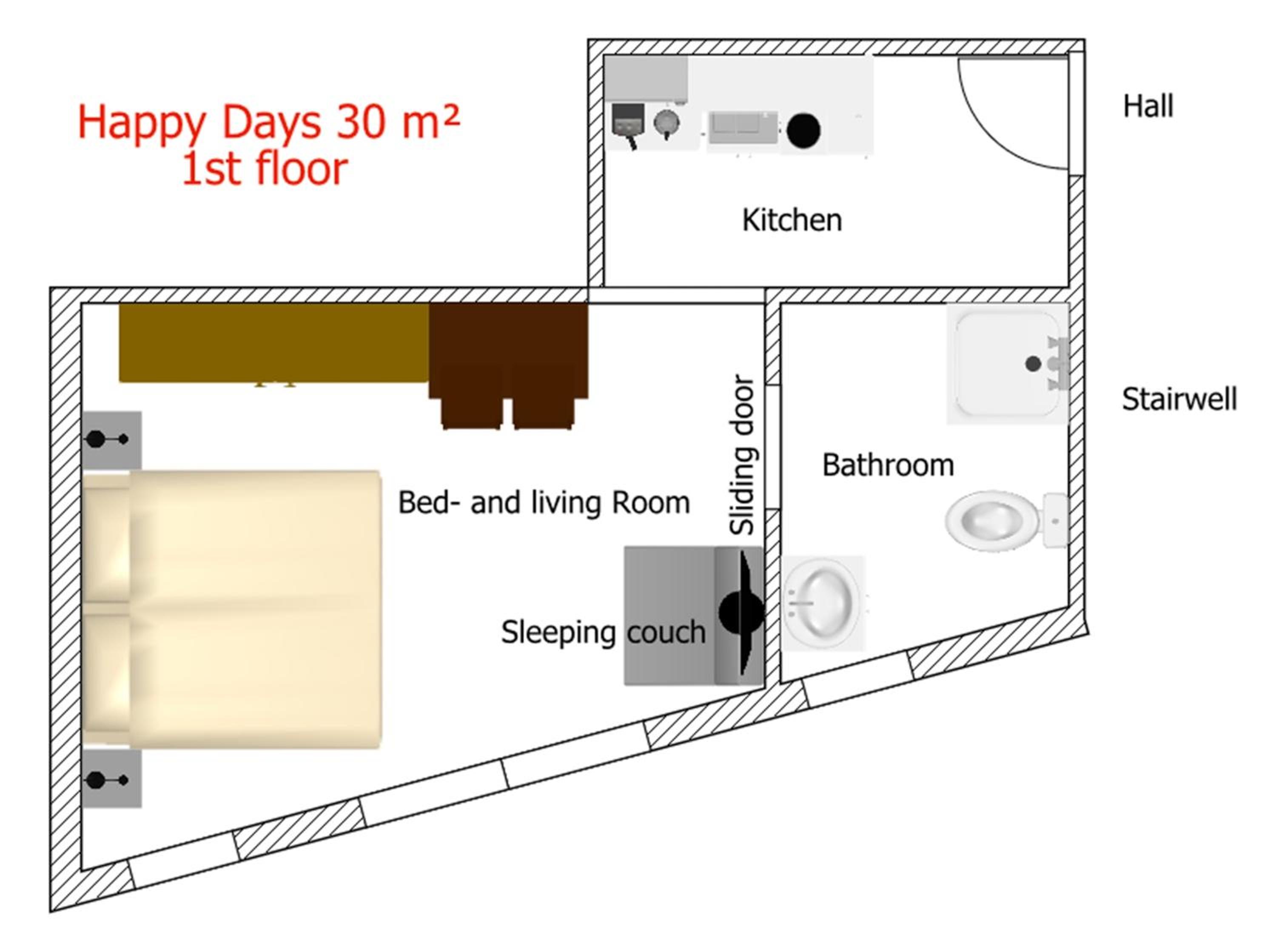Room 4 & 5 Apartments