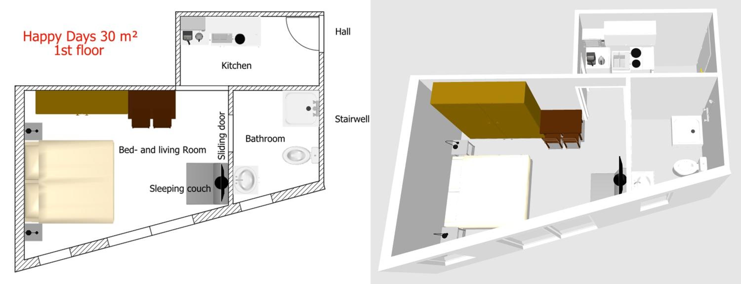 Room 4 & 5 Apartments