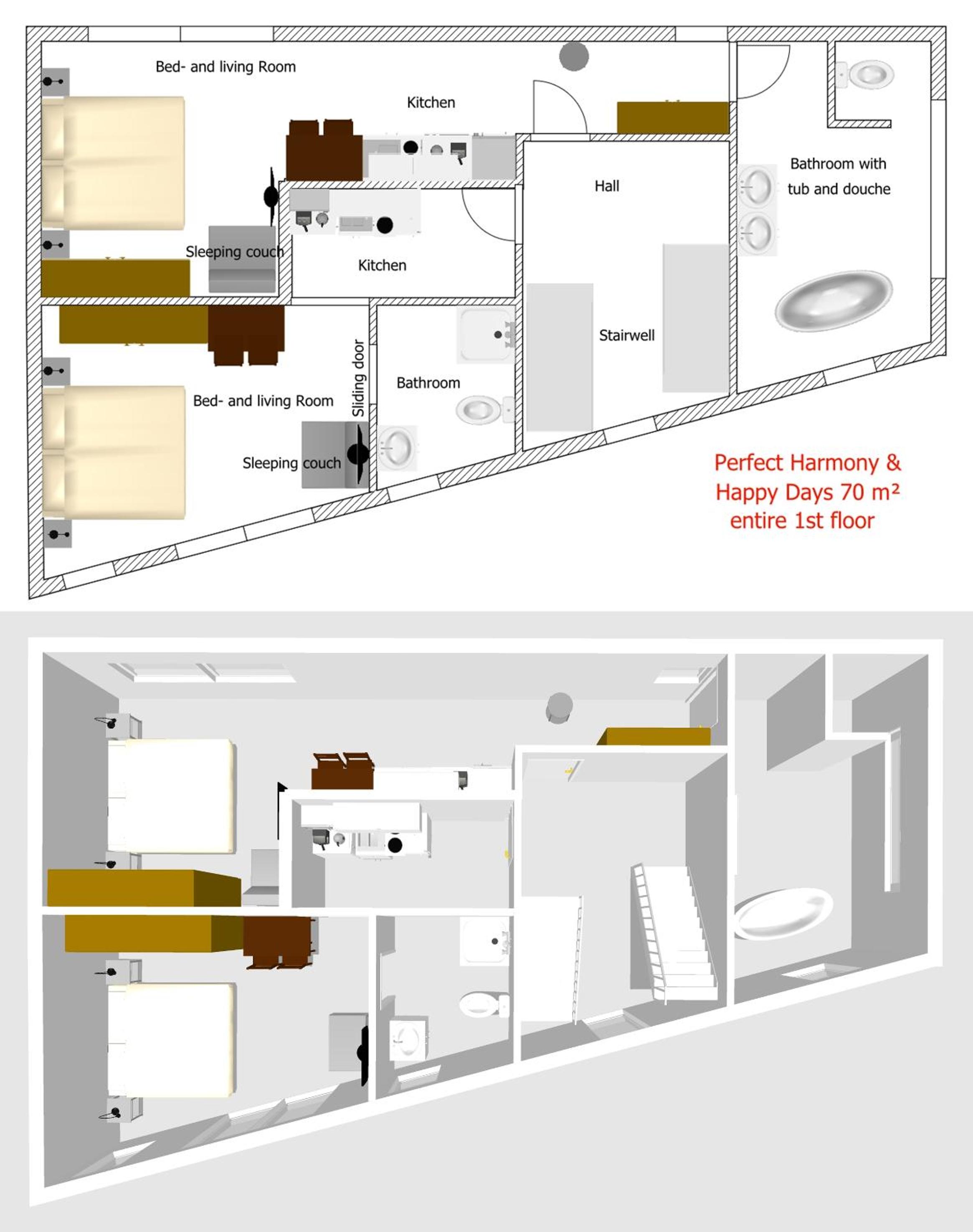 Room 4 & 5 Apartments