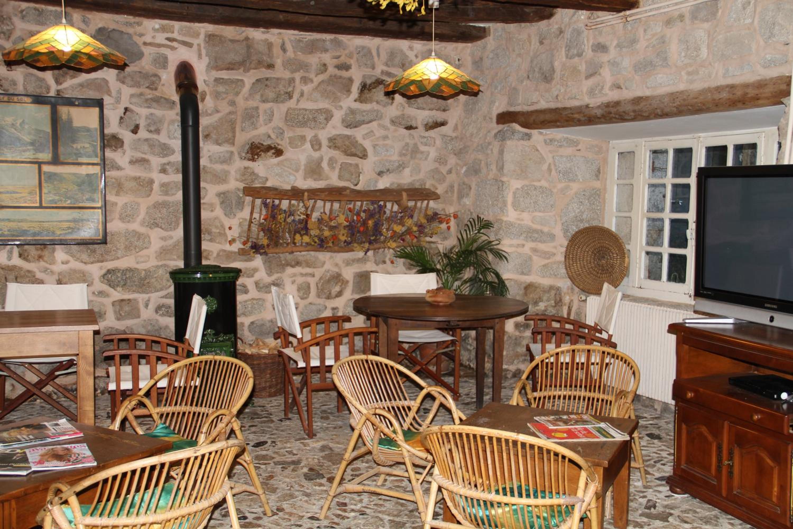 outdoor BBQ area