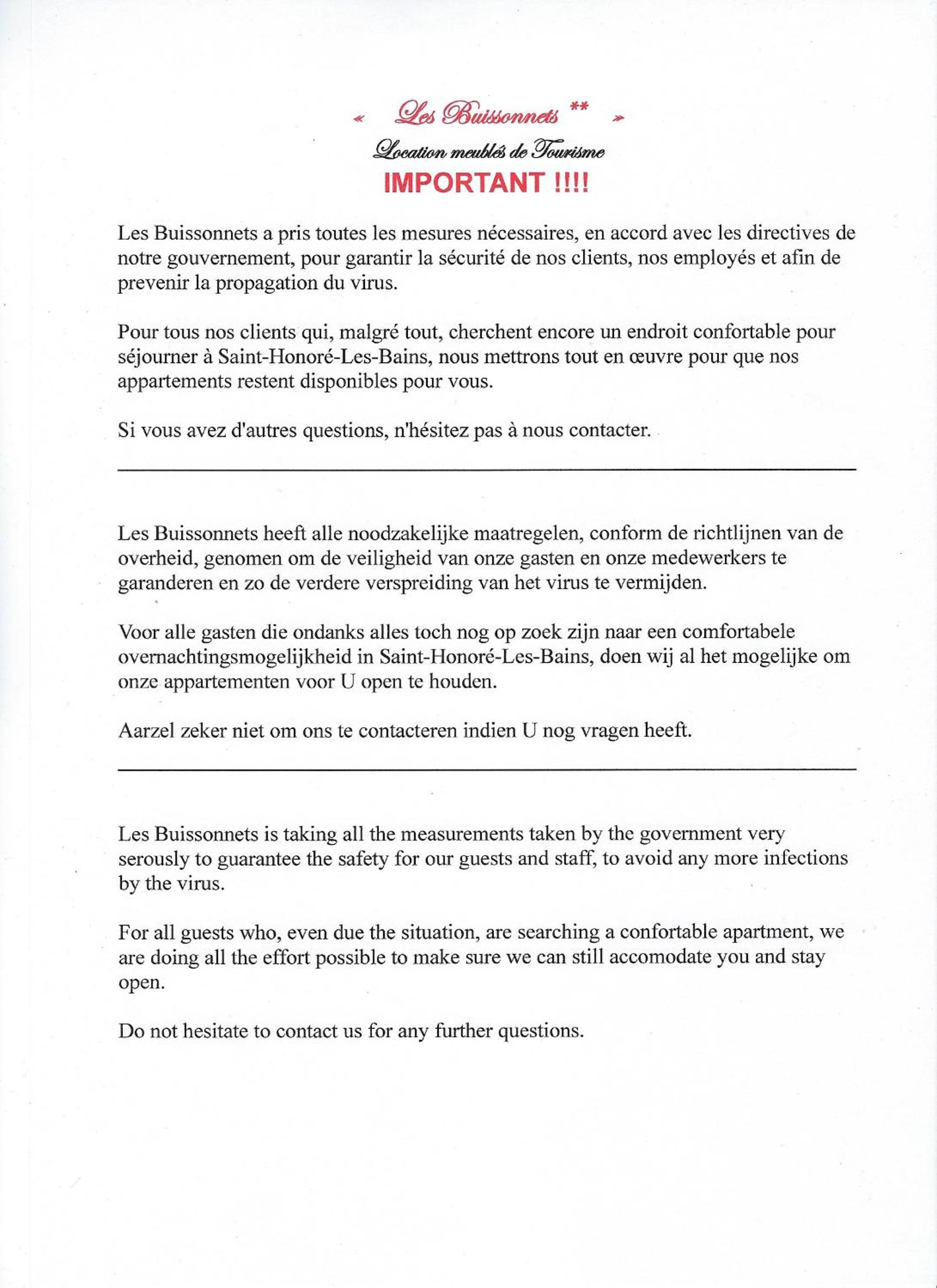 Les Buissonnets