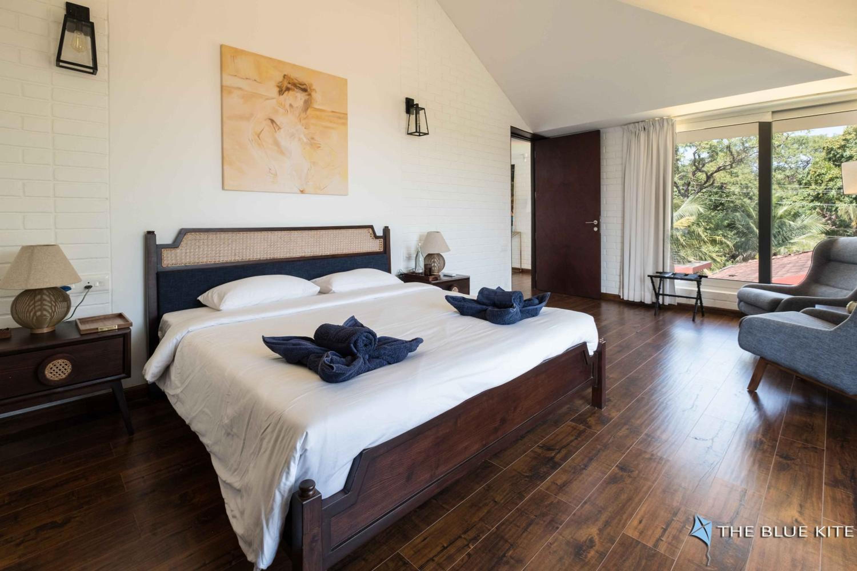 La Maroma by The Blue Kite - 3BHK Luxury Villas with Private Pool, Fully Equipped Kitchen, Garden, Patio, Security & WiFi Near Vagator Beach