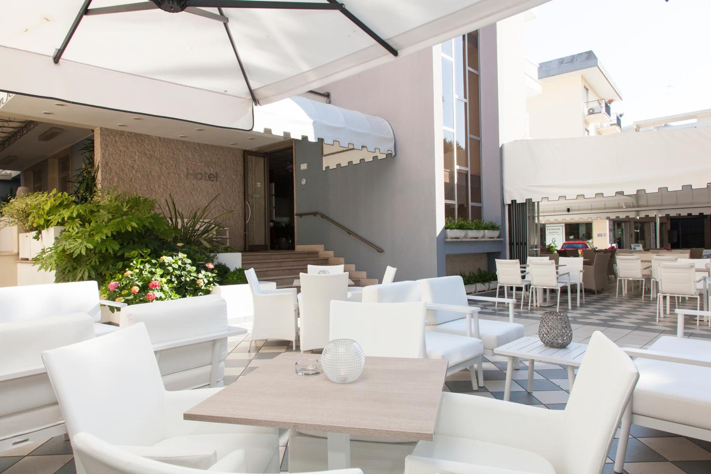 outdoor BBQ area