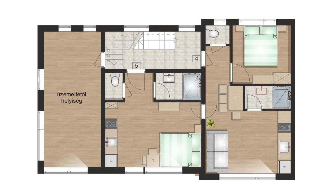 Barka Apartmanok Siófok view 3