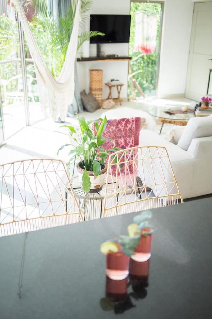 25' Balcony 13' windows Boho Decor Pool Open view 3