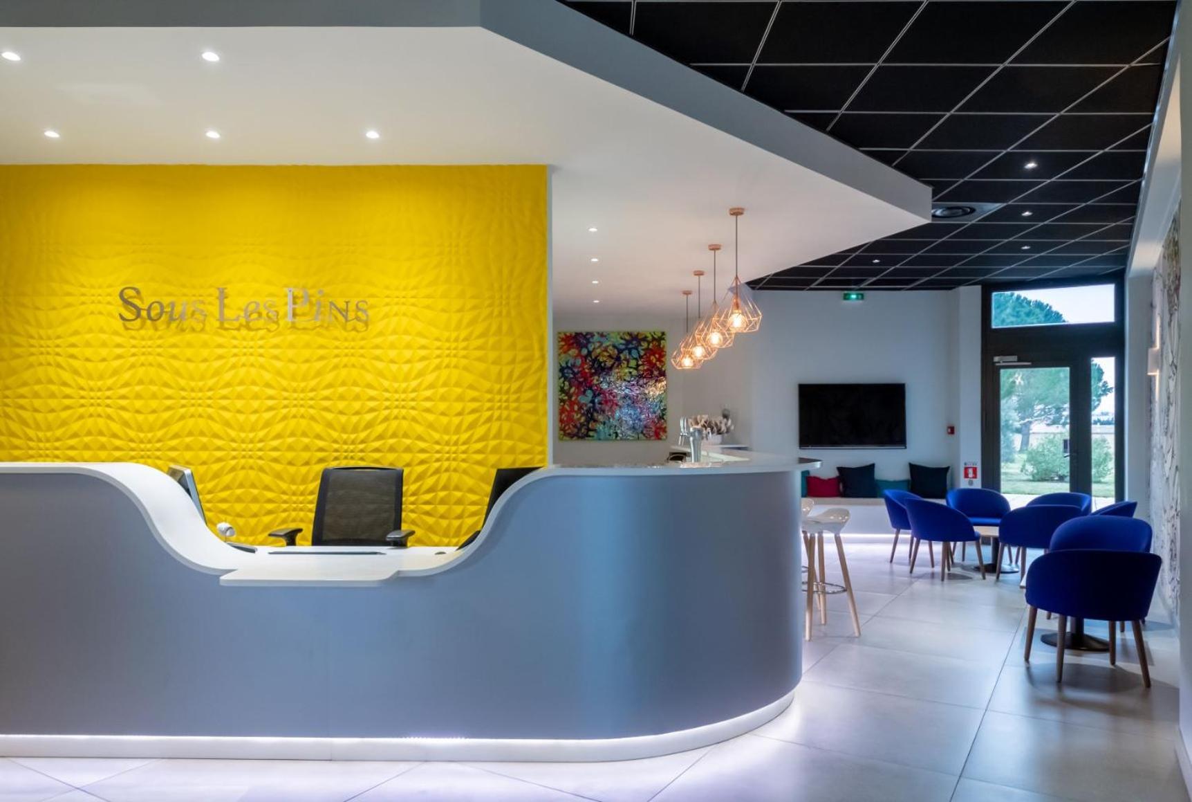 hotel reception