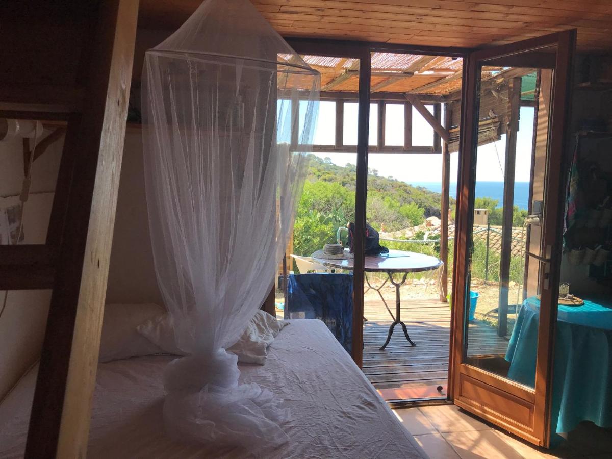 RC d'un Cabanon écologique ile du levant Naturiste view 4