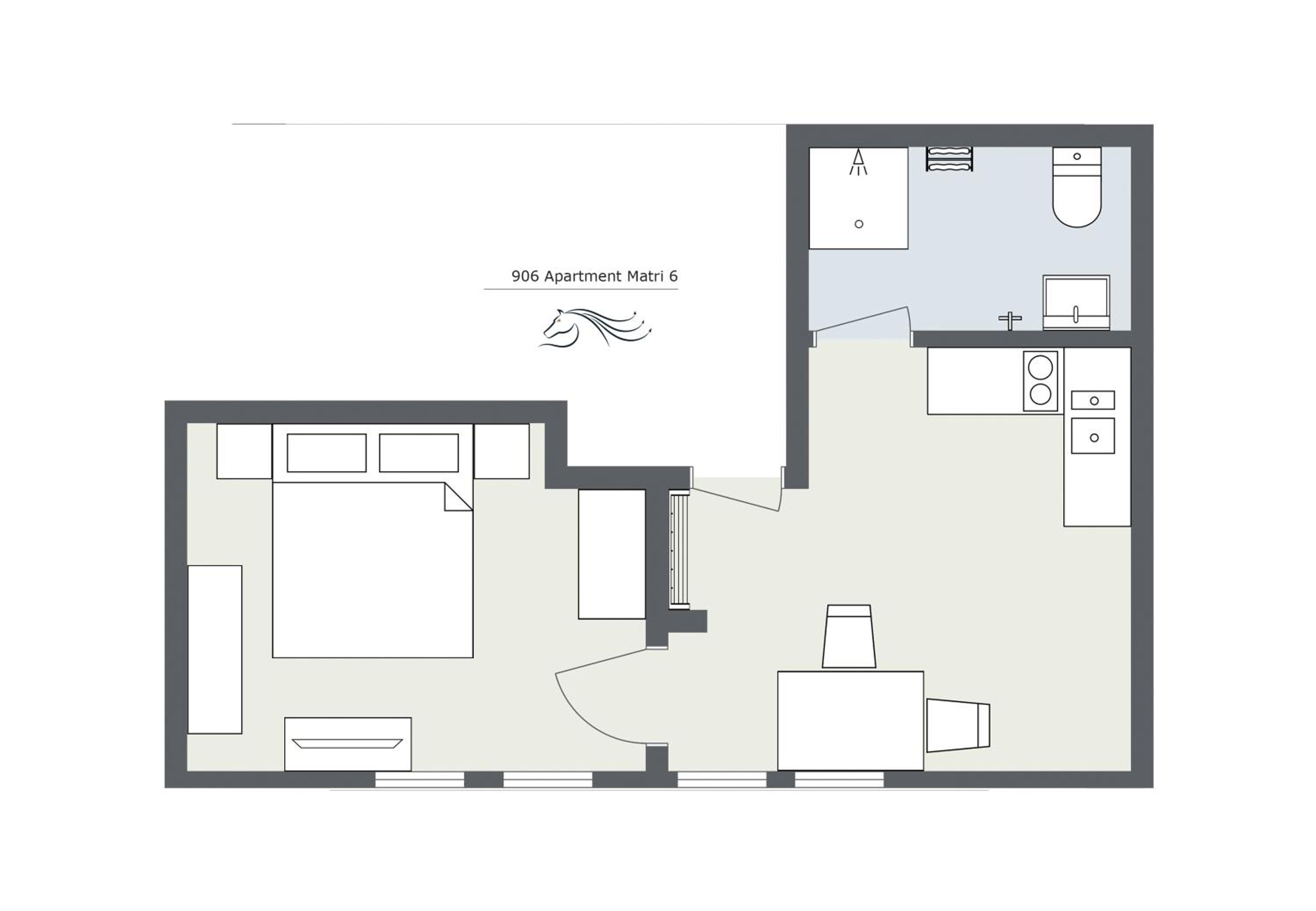 Apartmenthaus Matri by Pferd auf Wolke