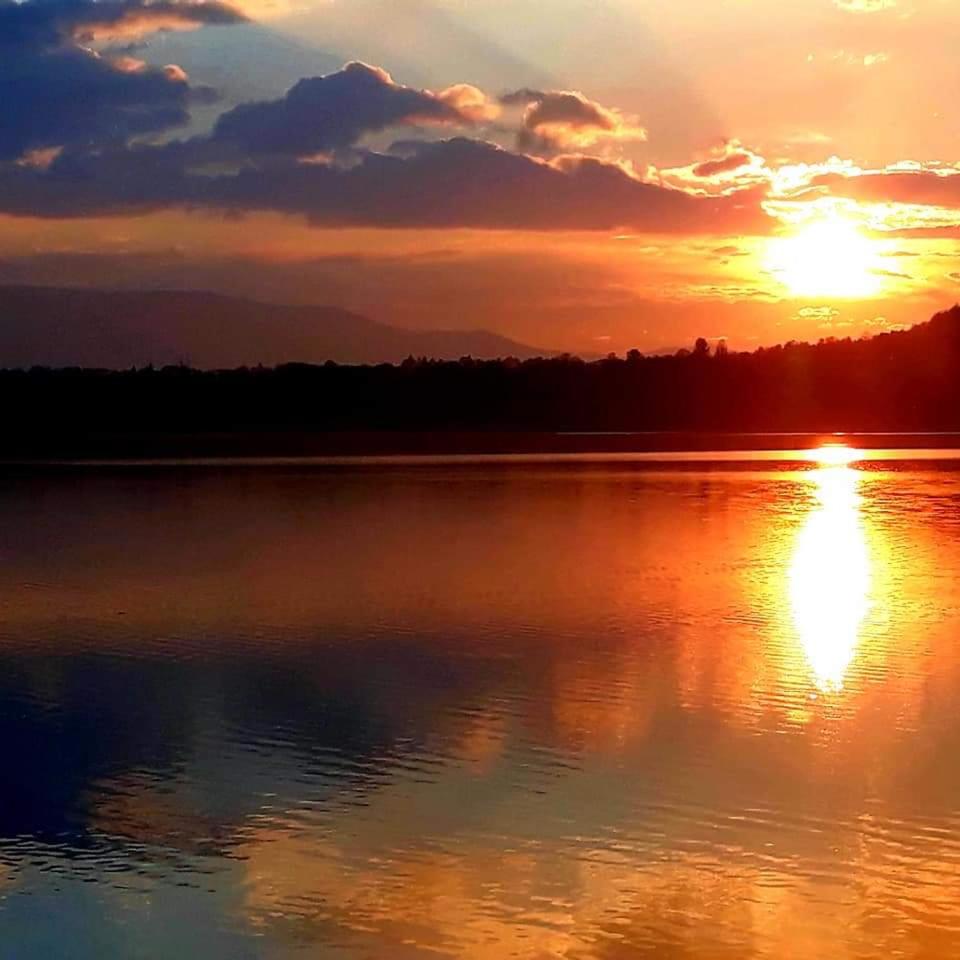 Domki nad jeziorem