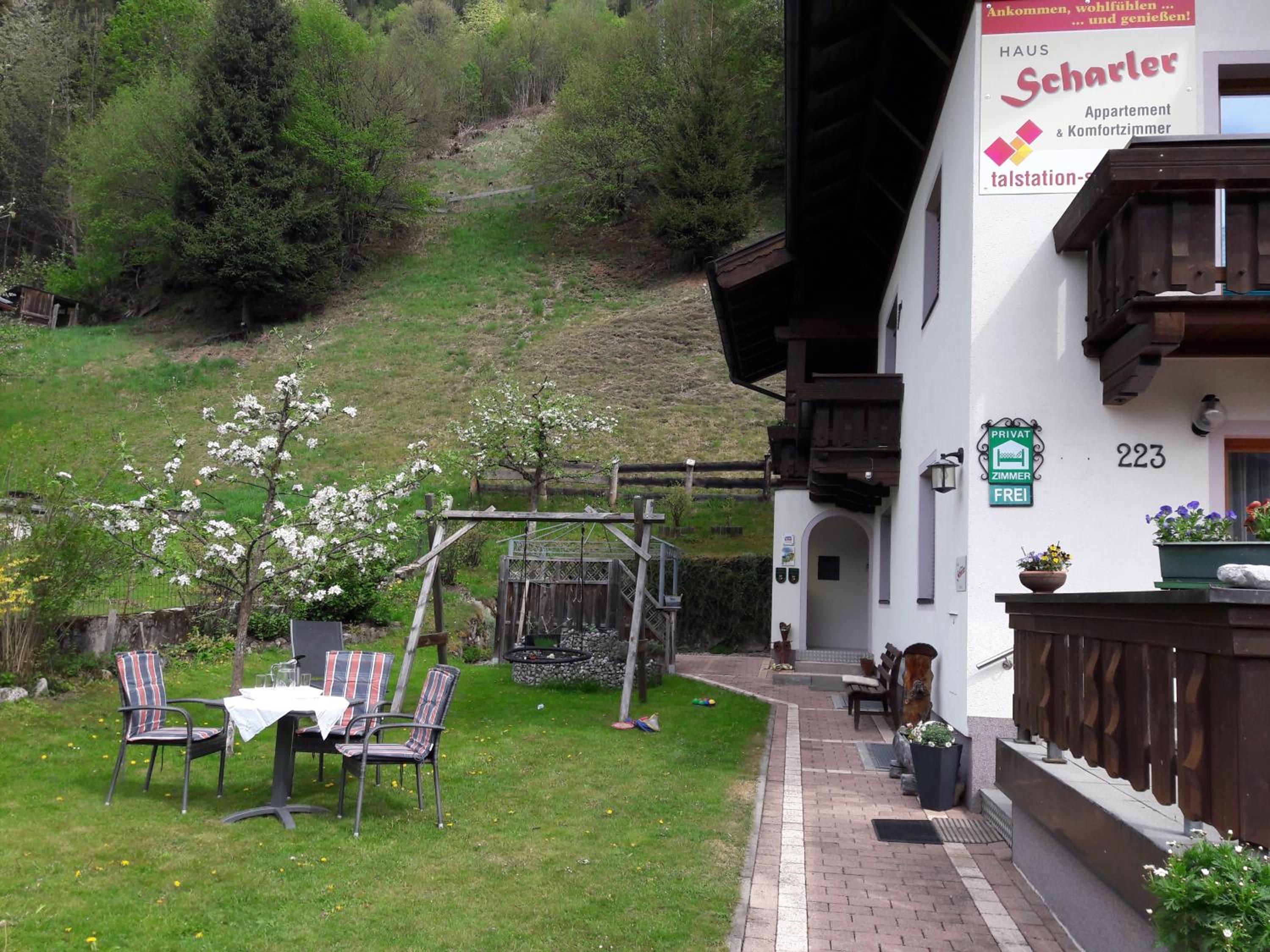 Haus Scharler, Talstation