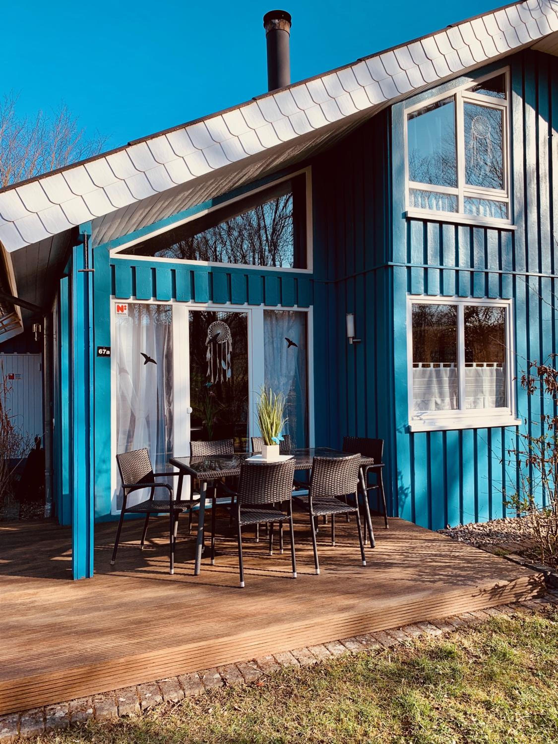 Komfort-Ferienhaus - Extertal-Ferienpark für 1-5 Personen Sauna Natur