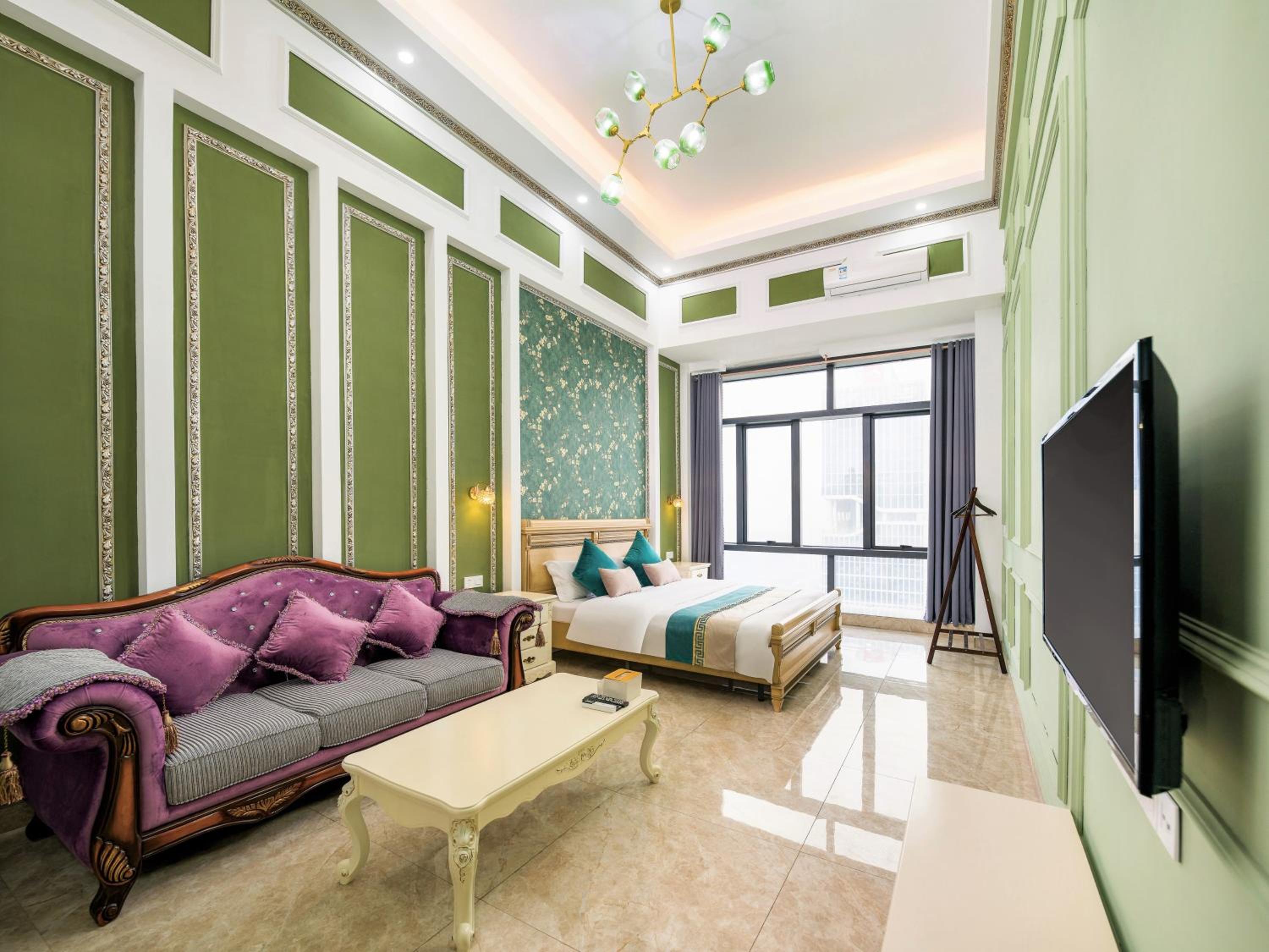 April Fair Duplex Apartment Guangzhou South Railway Station Ao Yuan Yue Shi Dai Branch