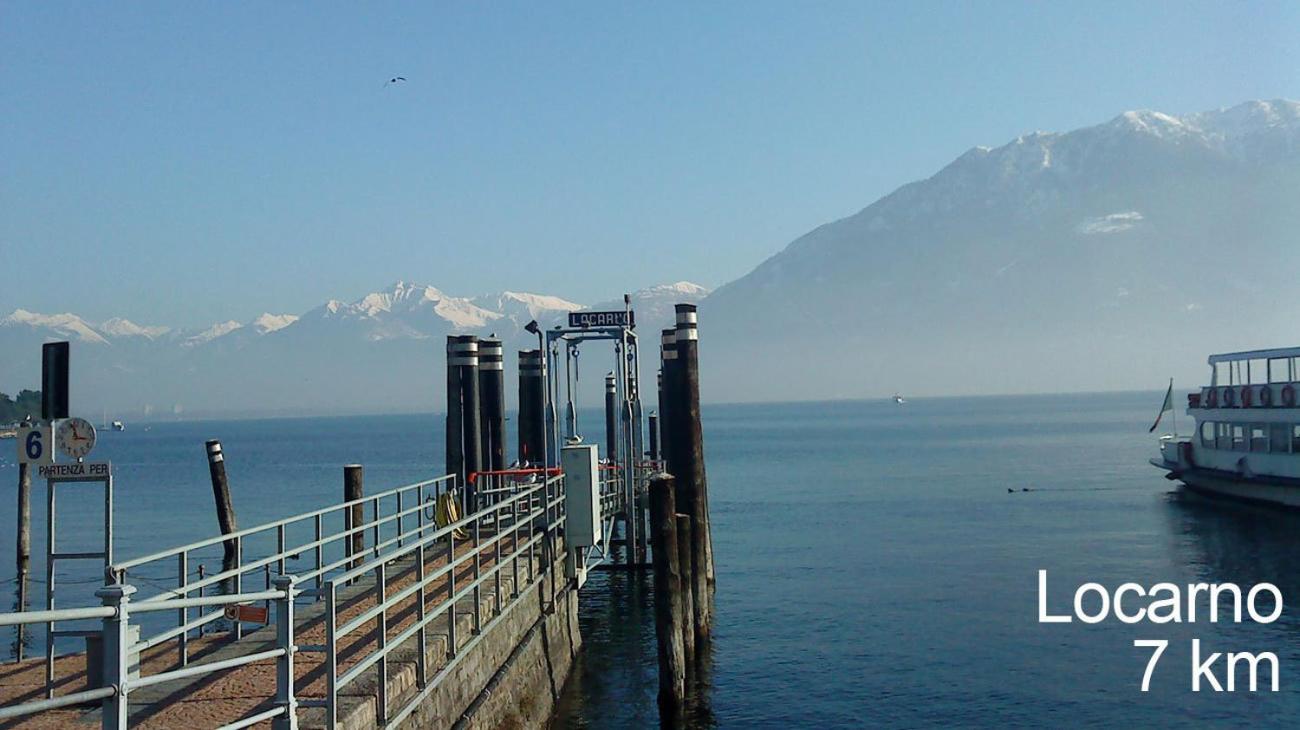 Casa Aries & Studio Aurora - mit Pool, in Cavigliano nur 8 km von Ascona und Locarno entfernt