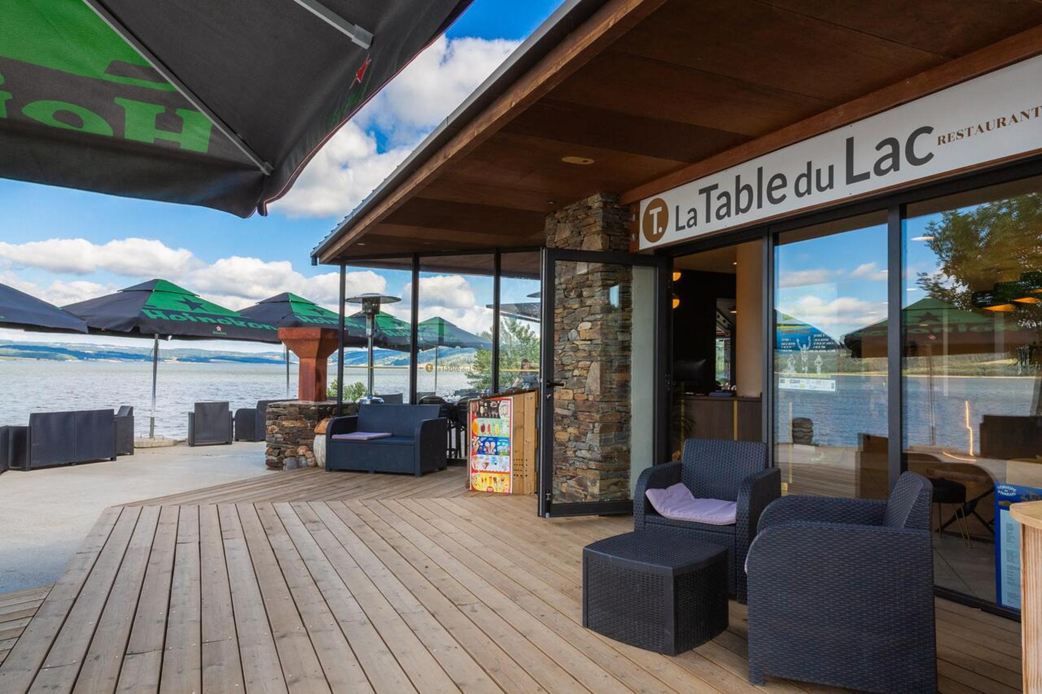 outdoor BBQ area