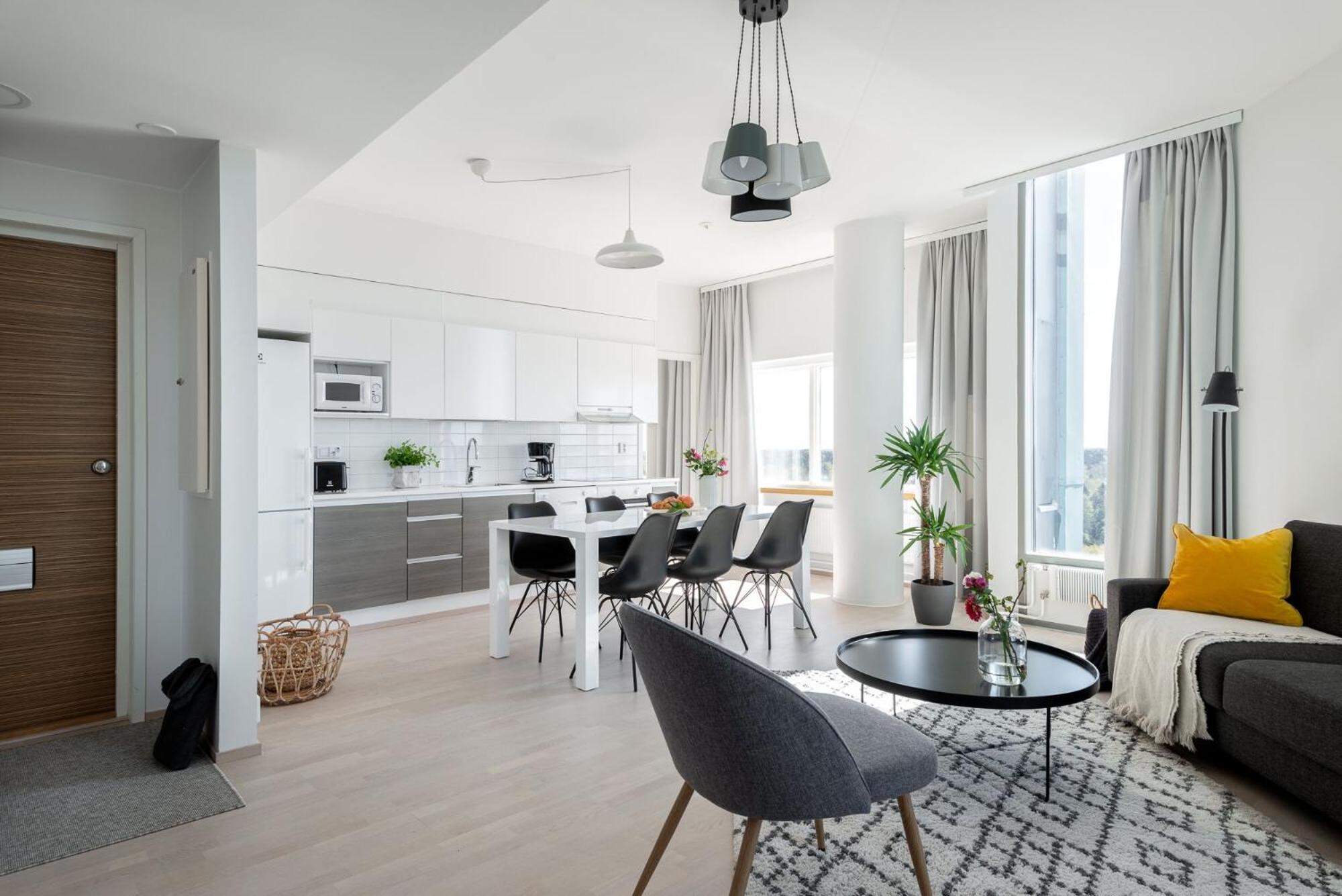 SleepWell Apartments Itäkeskus, direct metro to city center and bus to airport view 3