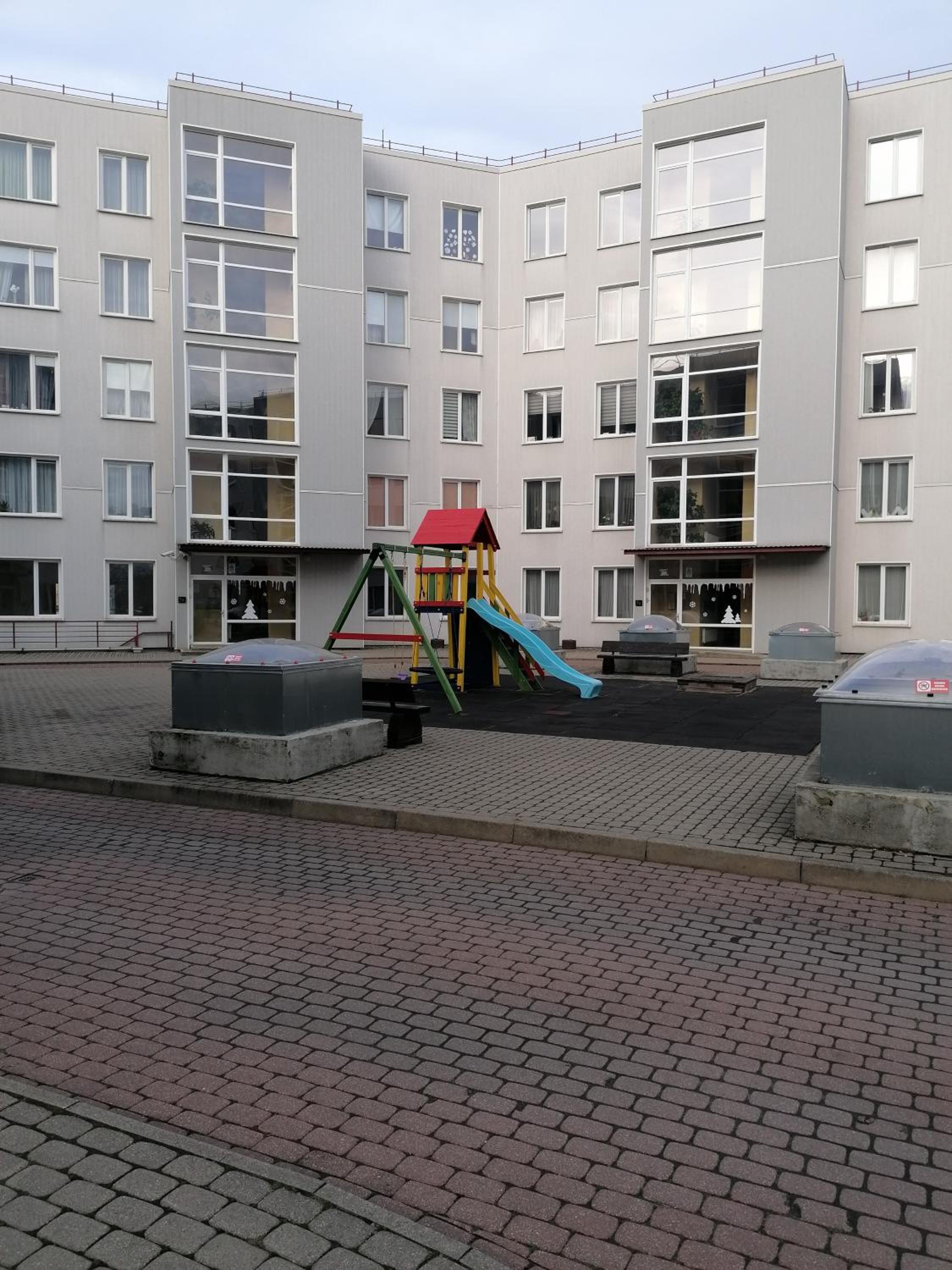 Palm apartment studio Riga view 2