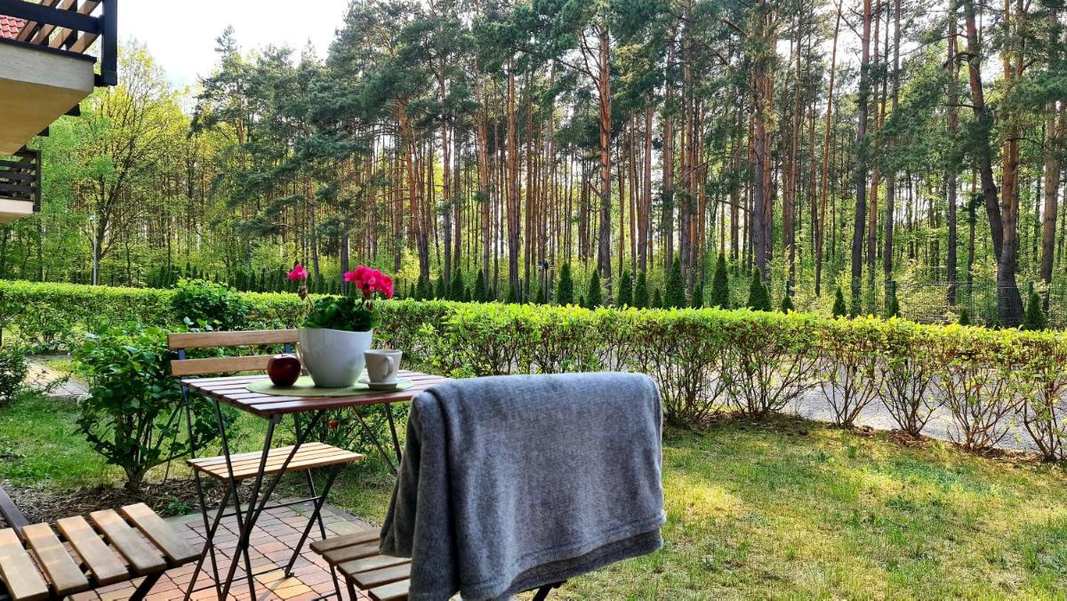 outdoor BBQ area