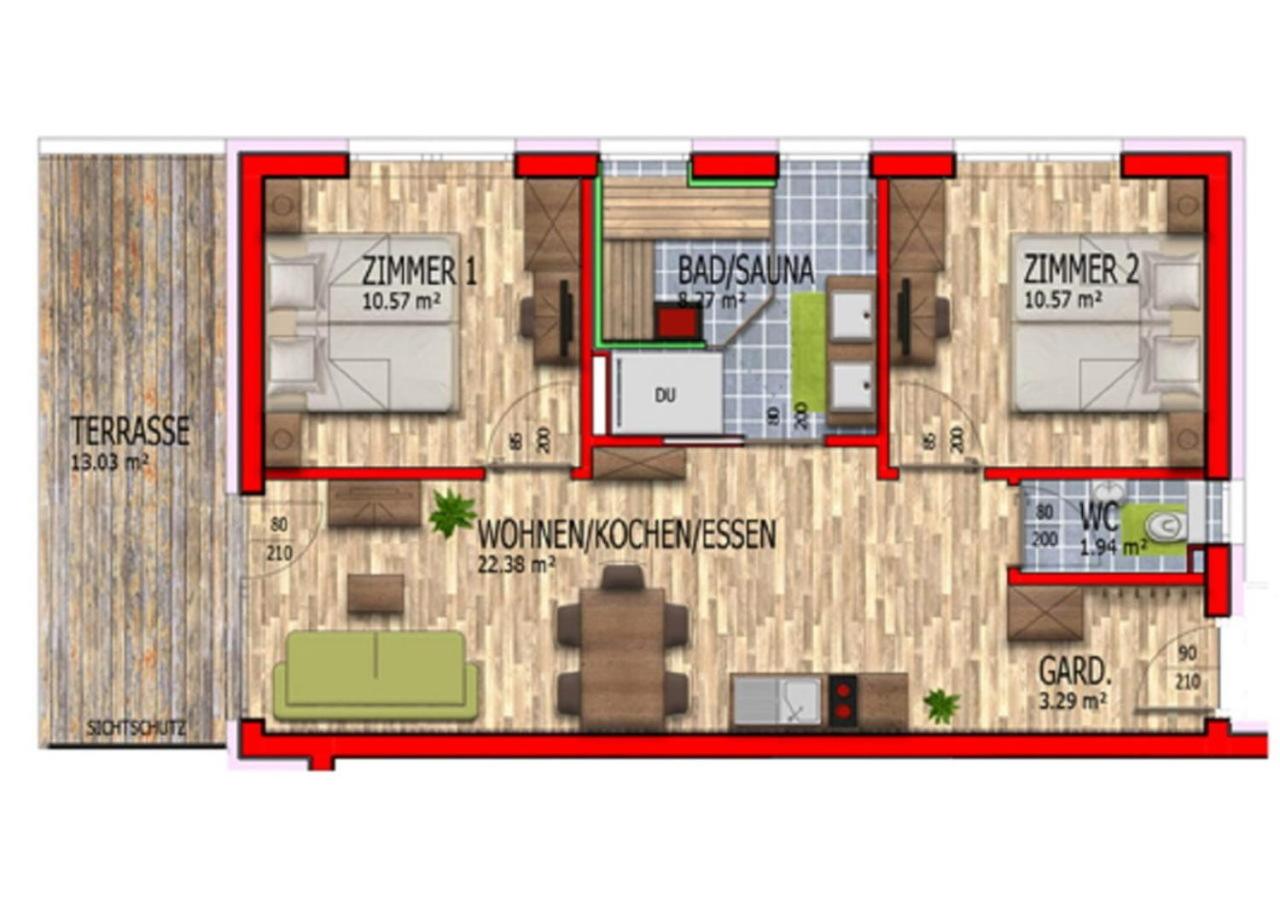 Apartmenthaus Strasswirt De Luxe