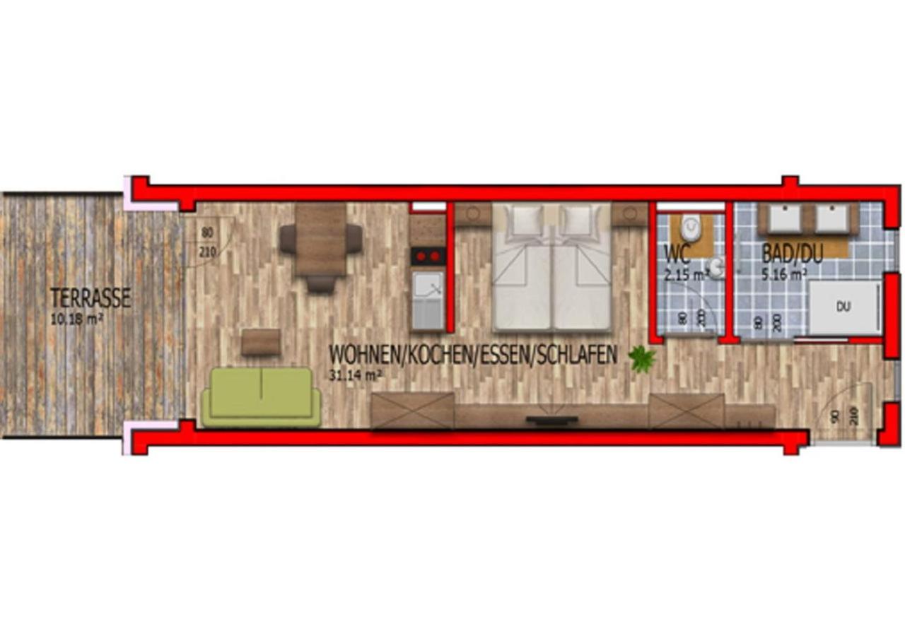 Apartmenthaus Strasswirt De Luxe