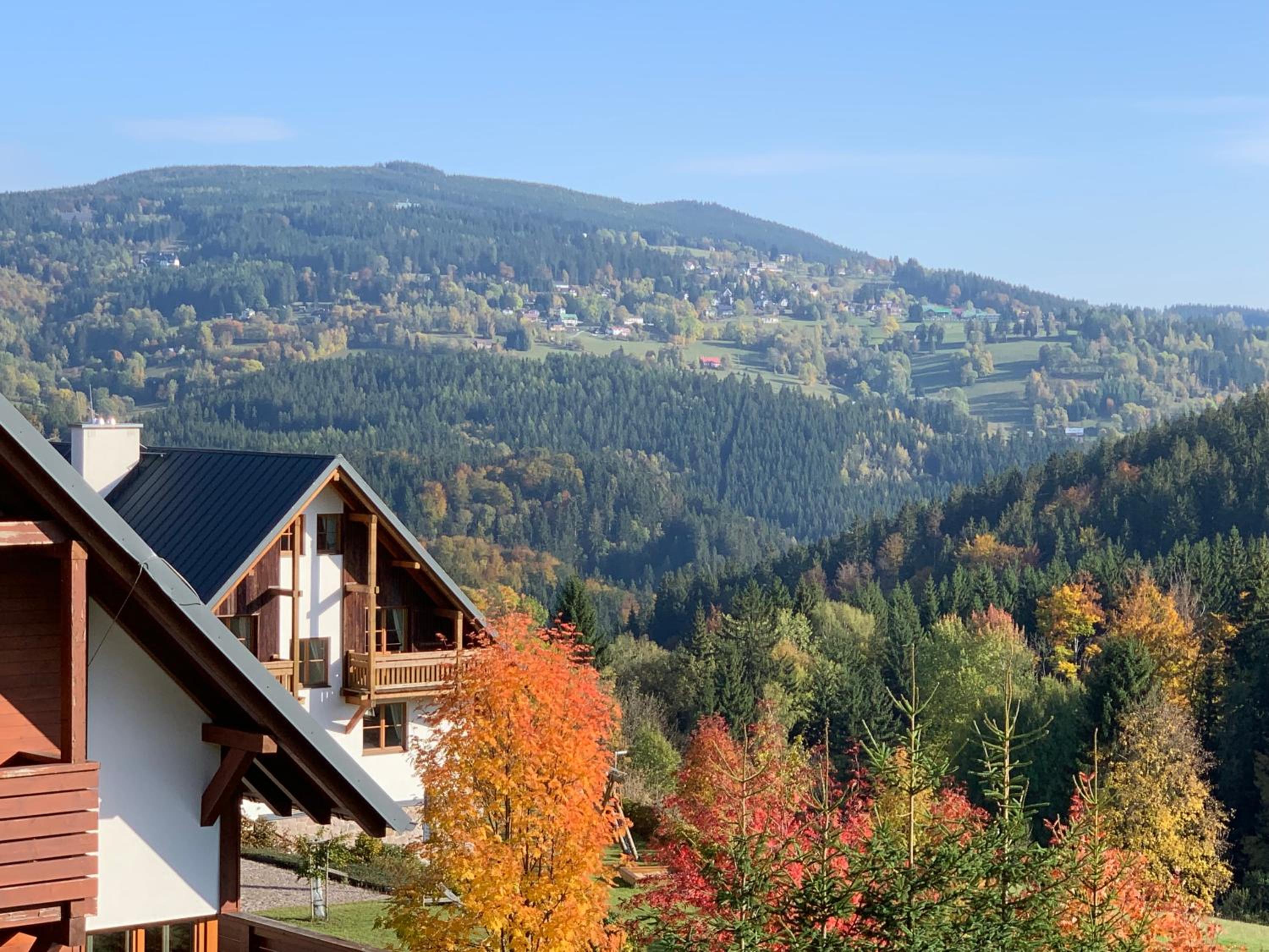 Mezi Kopci - Mid Hills House - Dům s výhledem na sjezdovky