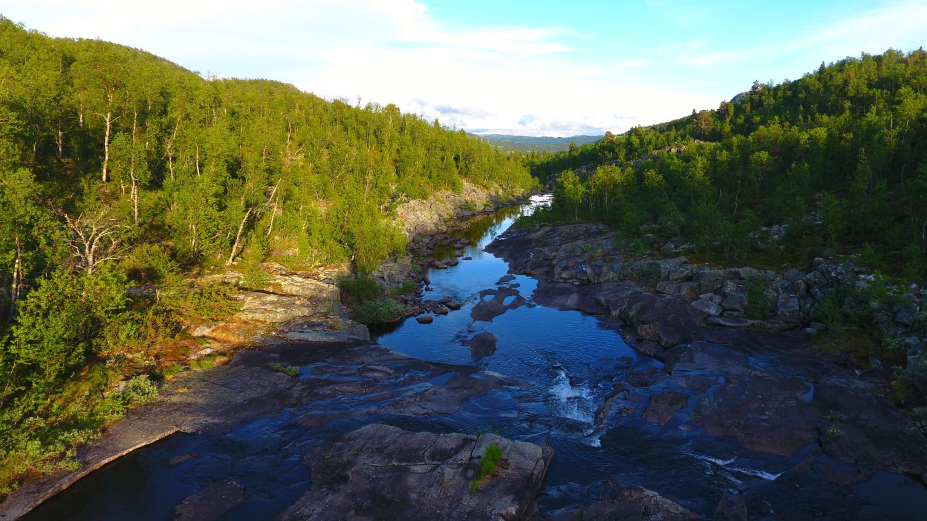 Birkelund camping view 2
