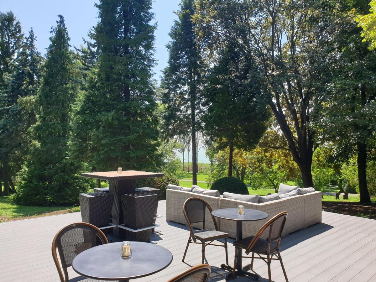 outdoor BBQ area