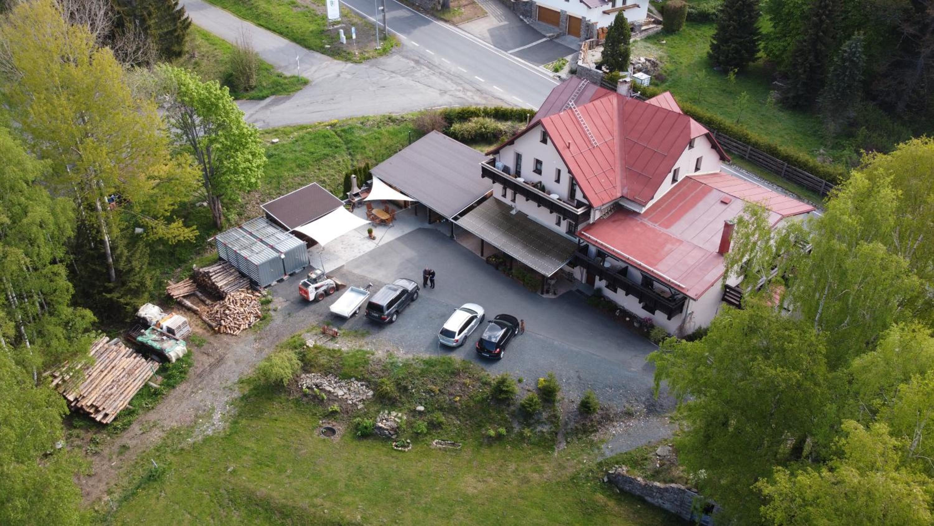 Pension Aura Špičák, některé pokoje se saunou