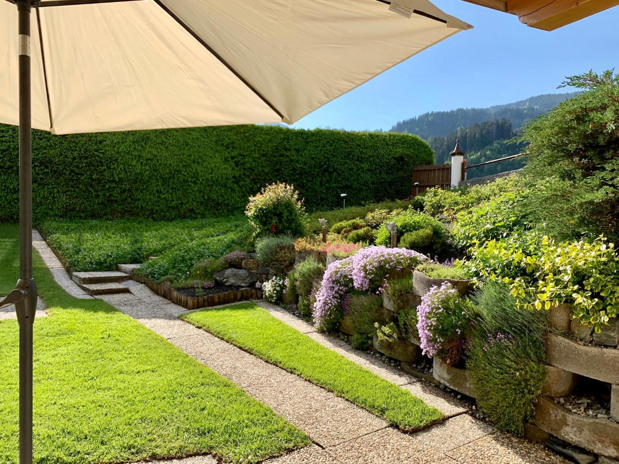 Gartenwohnung an der Familienabfahrt