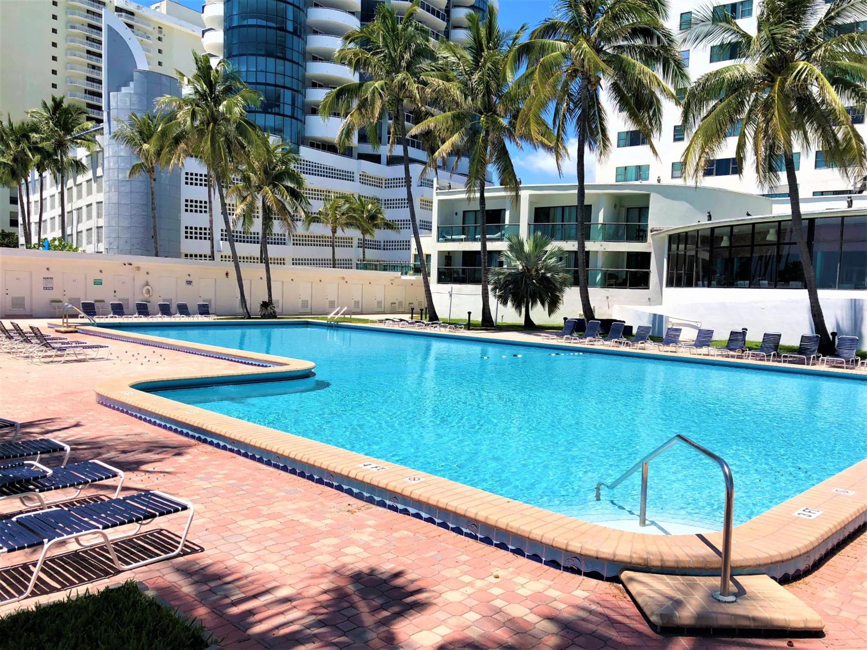Ocean Front Units at Miami Beach