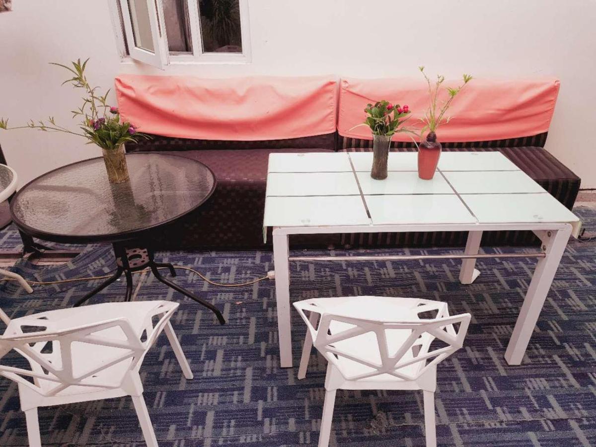 outdoor BBQ area