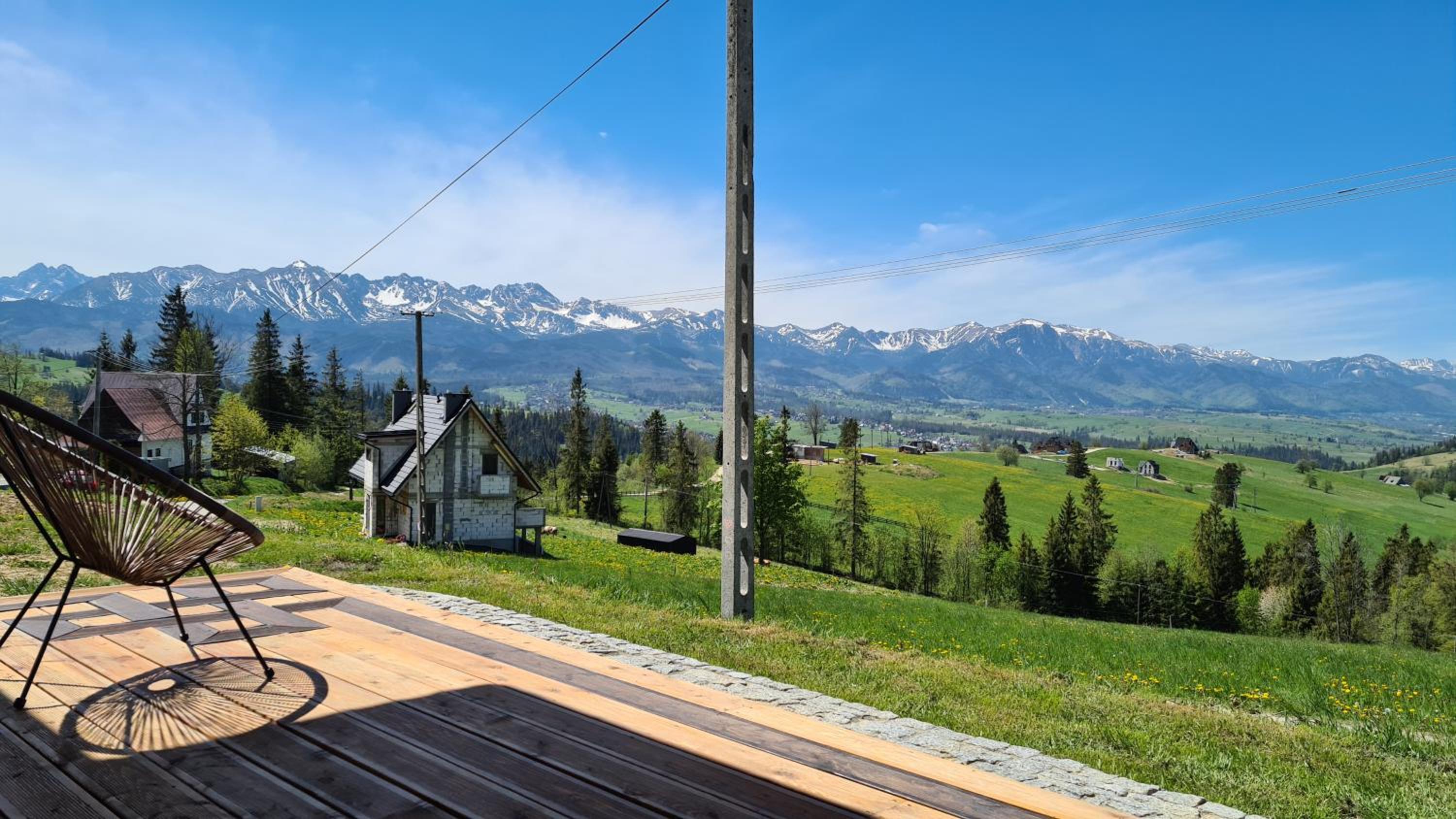 Domek z widokiem na Tatry view 3