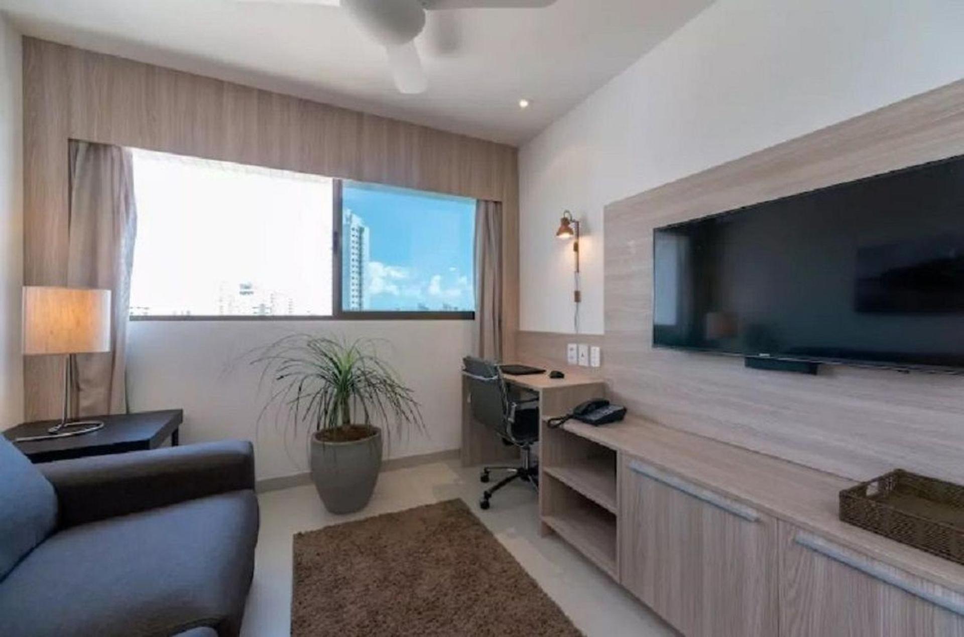 Excelente Flat em Boa Viagem 2 quartos Beach Class Ideal para Família ou Viagens de Negócio NOB1804
