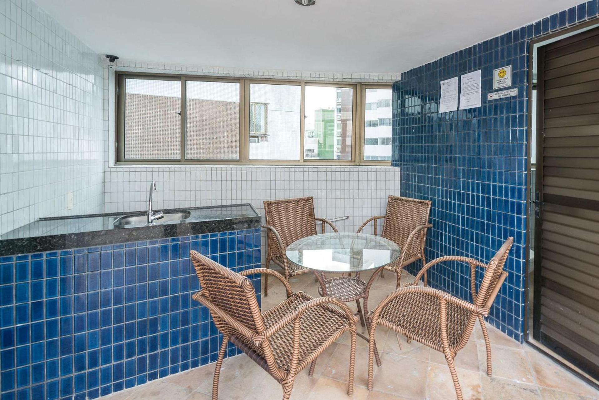 Great Flat Bairro da Jaqueira Recife up 3 people The Greenest Neighborhood in the City PBO902 view 3