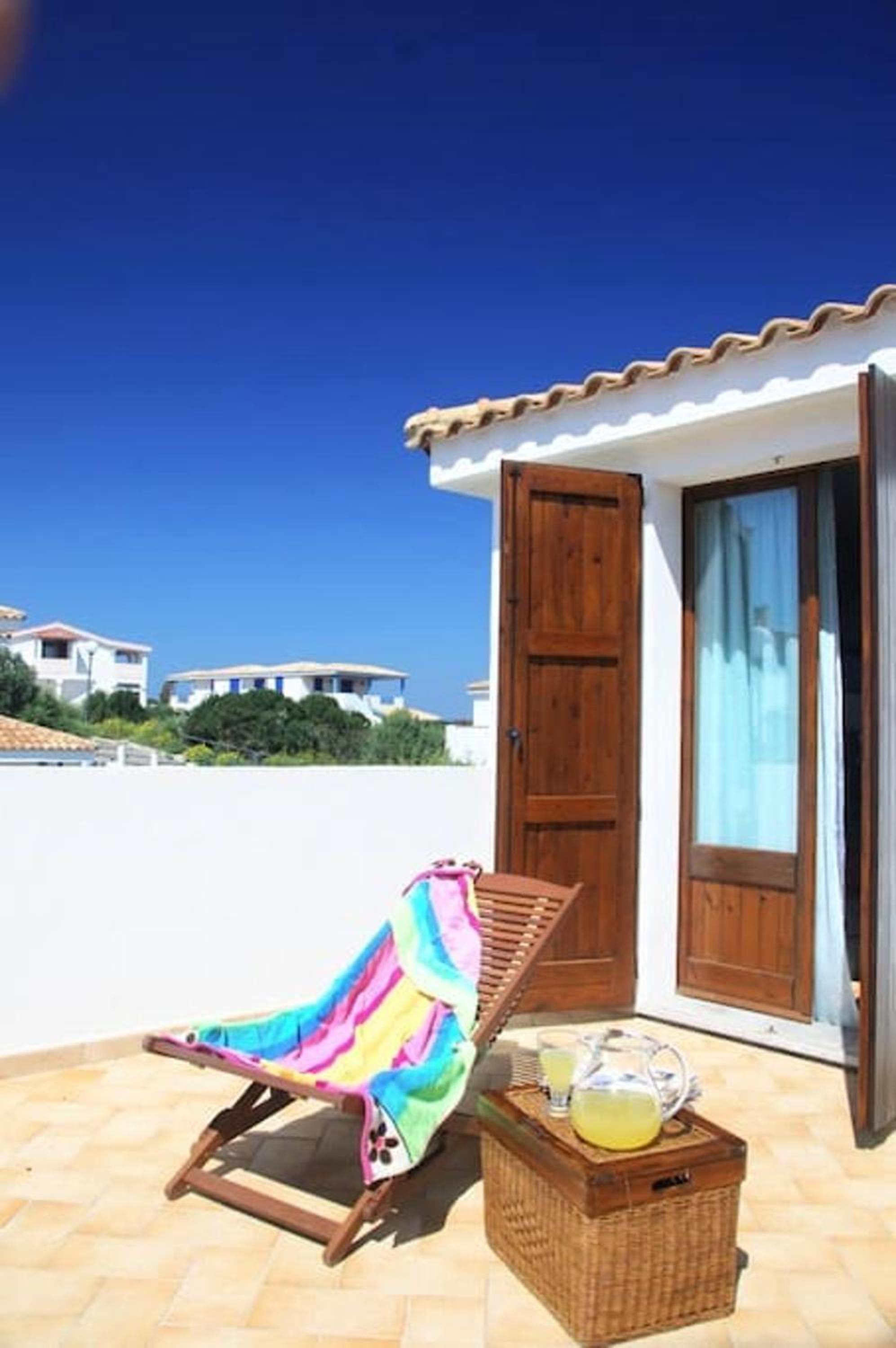 Charming House in Calasetta with Terrace and Garden