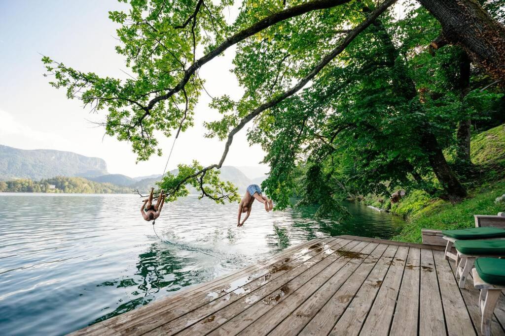 Private beach house on Lake Bled