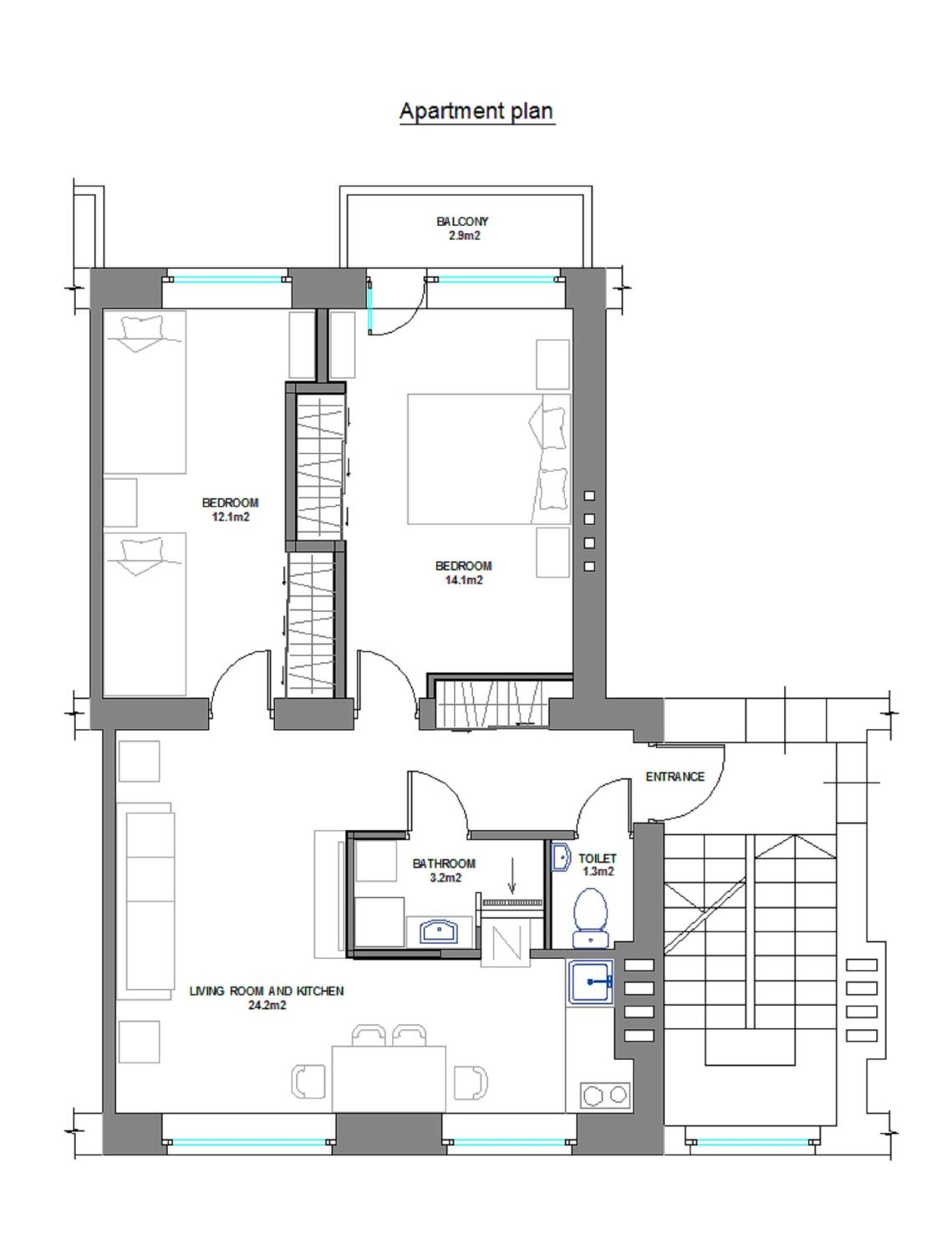 Neptune Ear, Family-friendly, modern, fully-equipped, cozy apartment